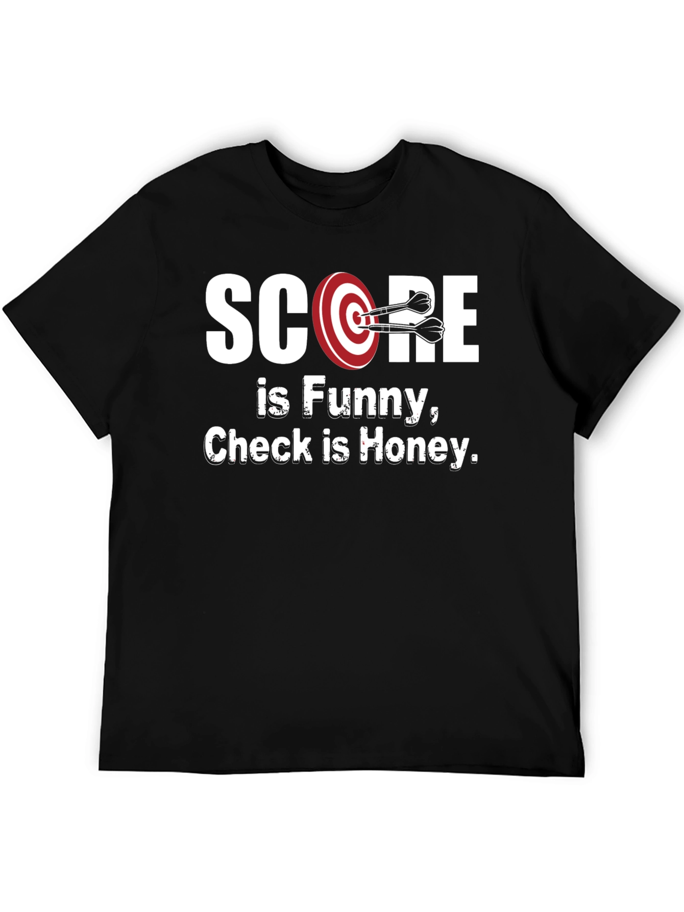 Score Funny Check Honey T-Shirt
