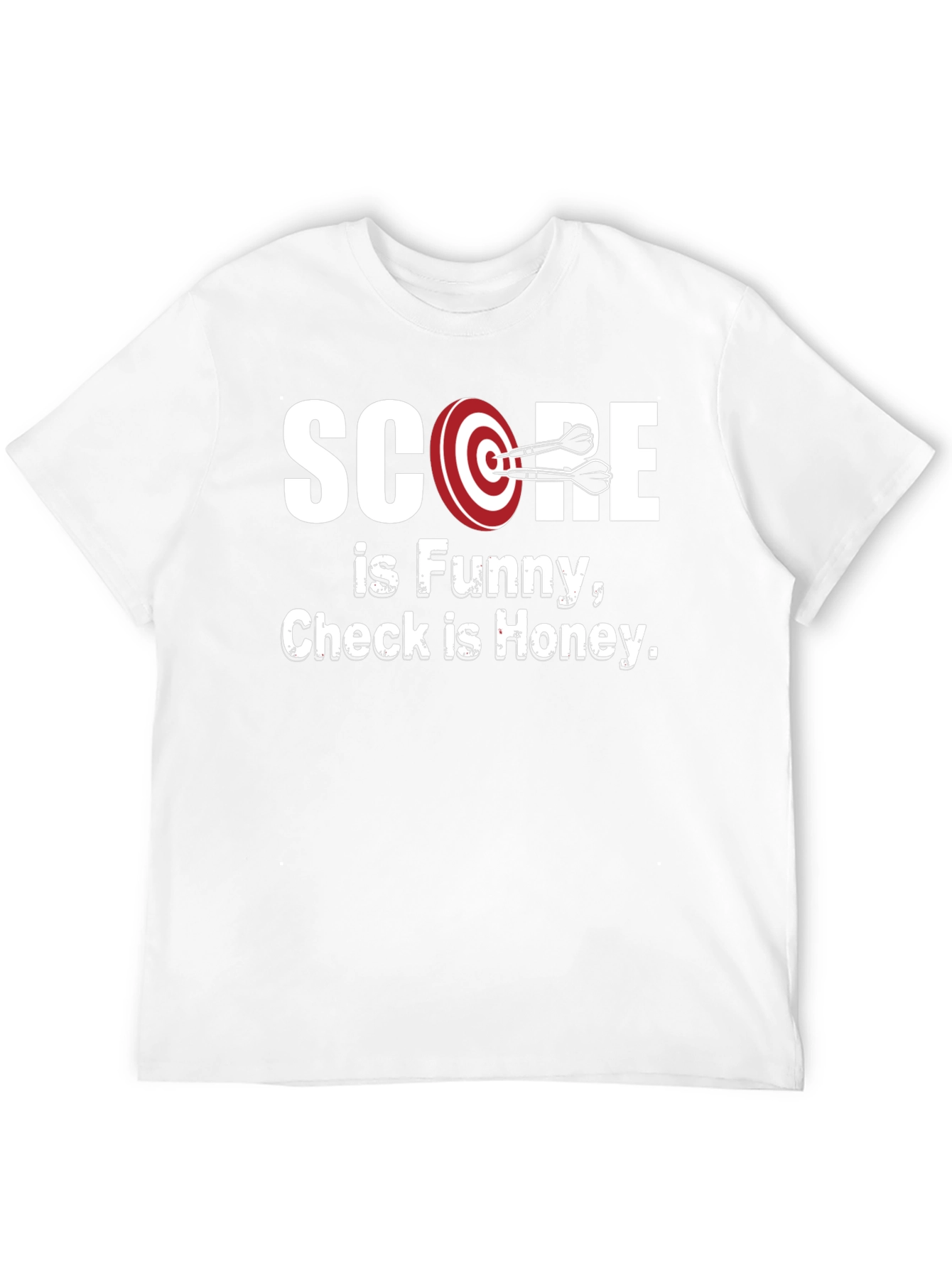 Score Funny Check Honey T-Shirt
