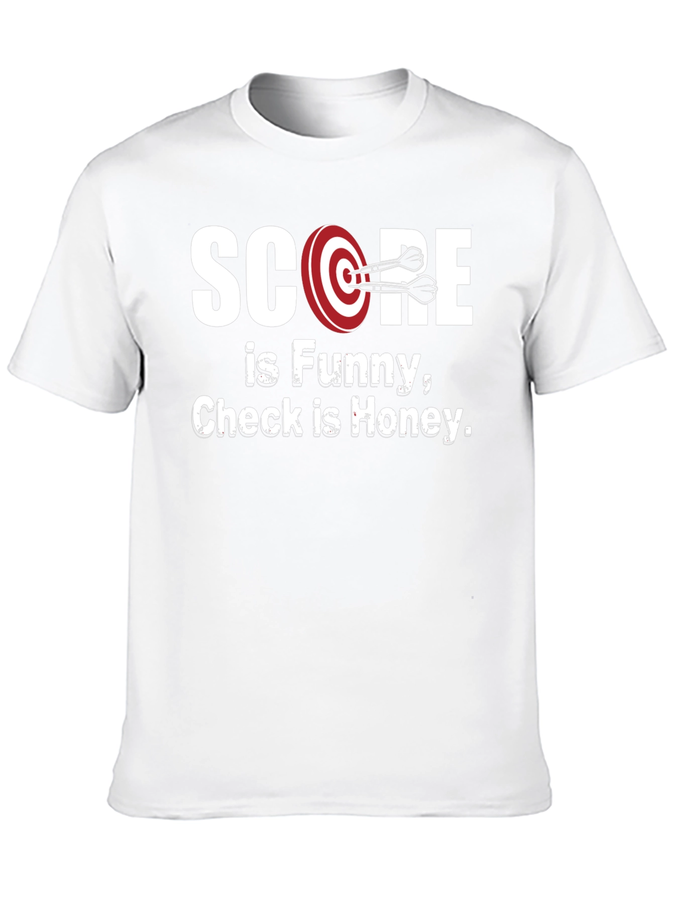 Score Funny Check Honey T-Shirt
