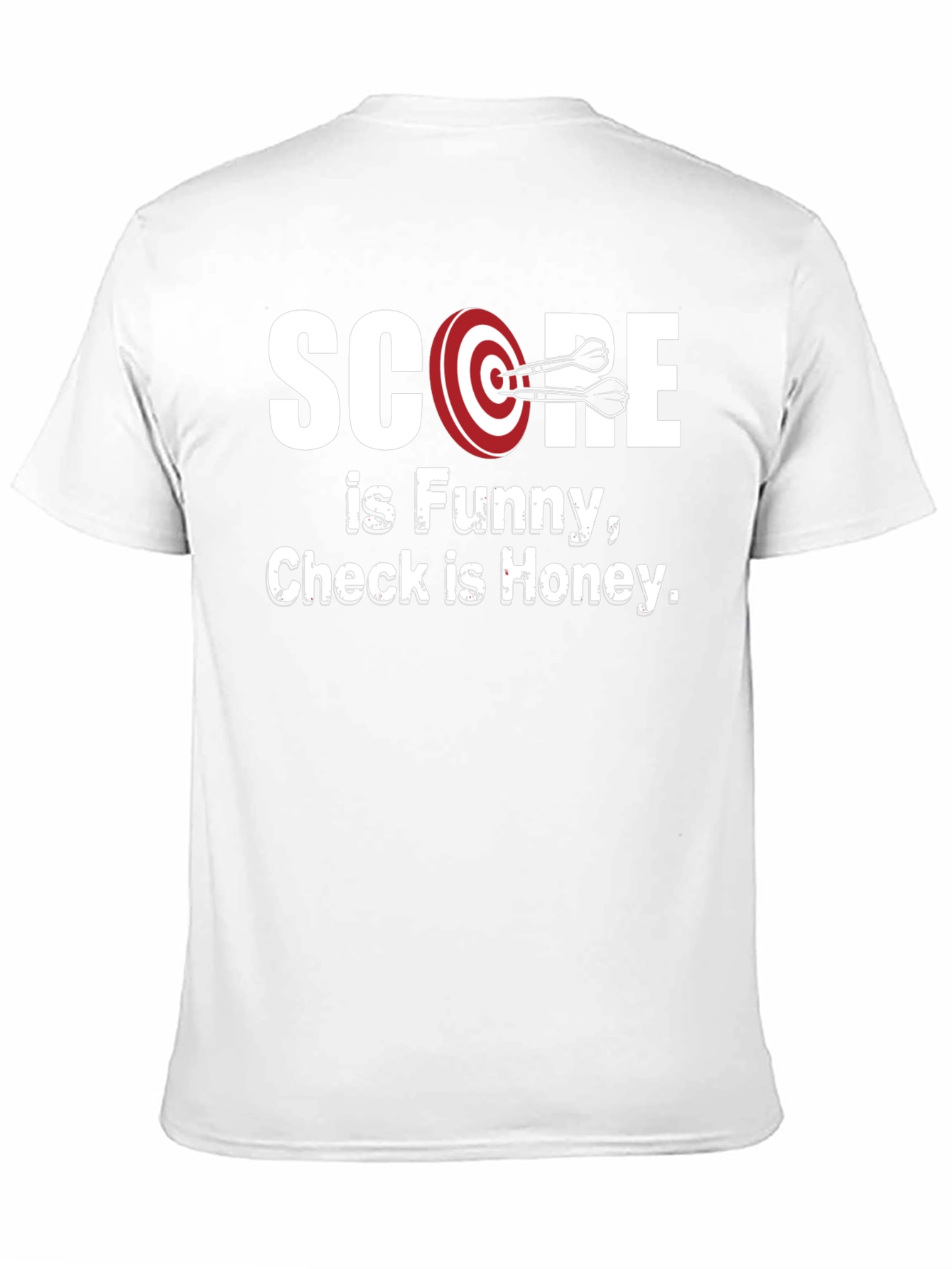 Score Funny Check Honey T-Shirt