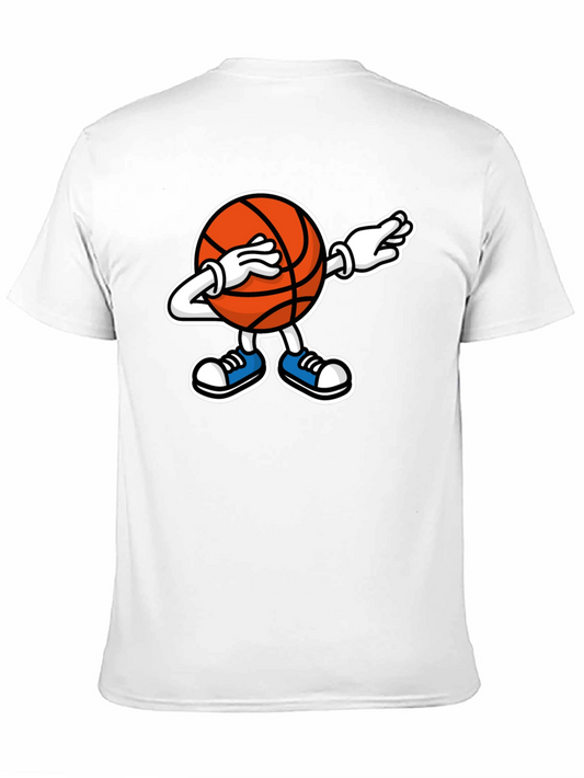 Dabbing Basketball Graphic T-Shirt