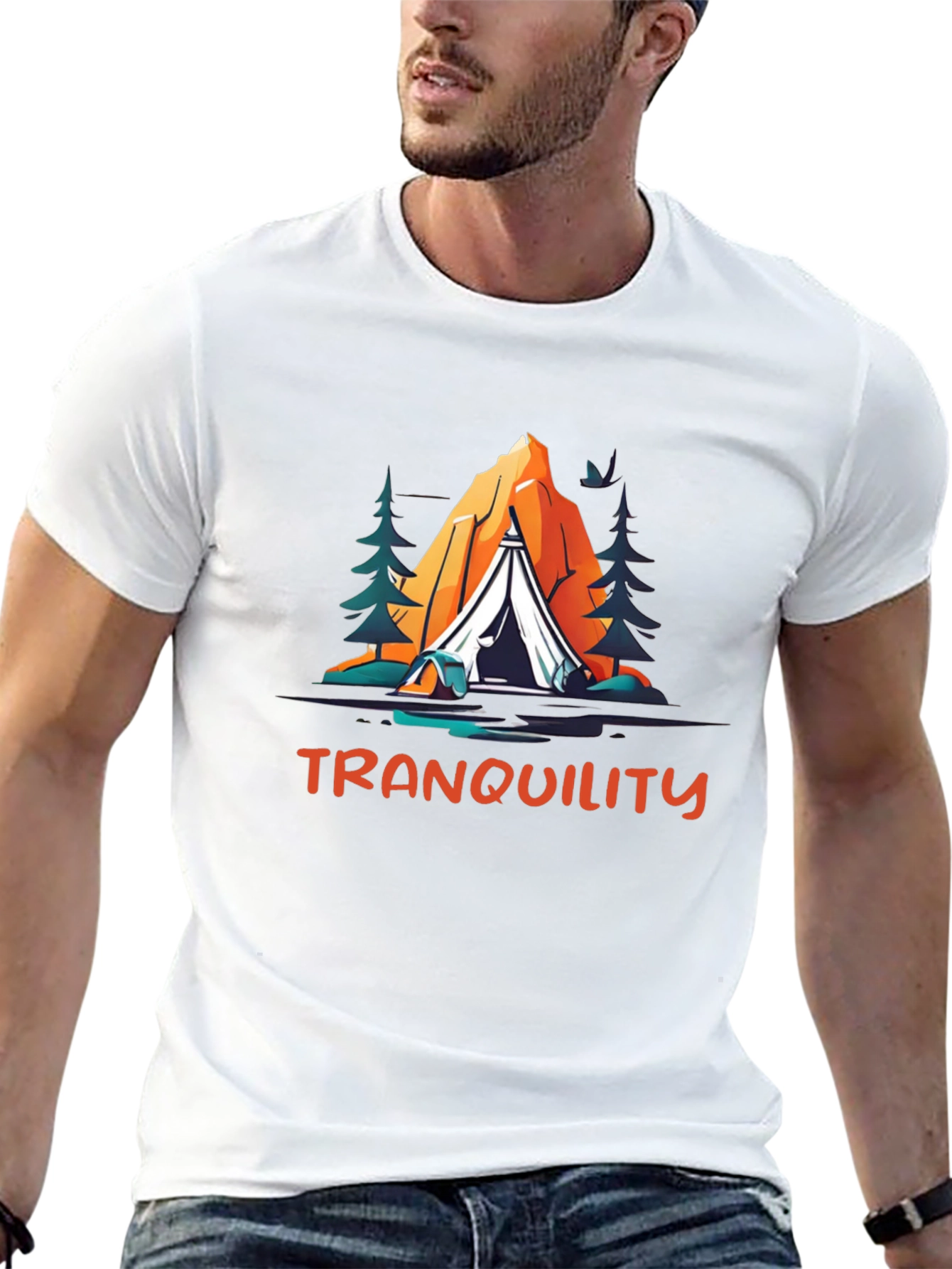 Tranquility Camping Graphic Tee