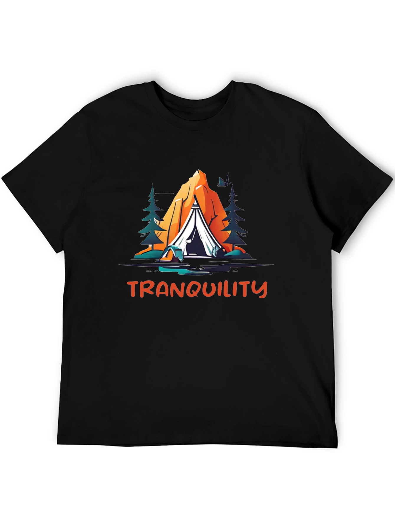 Tranquility Camping Graphic Tee