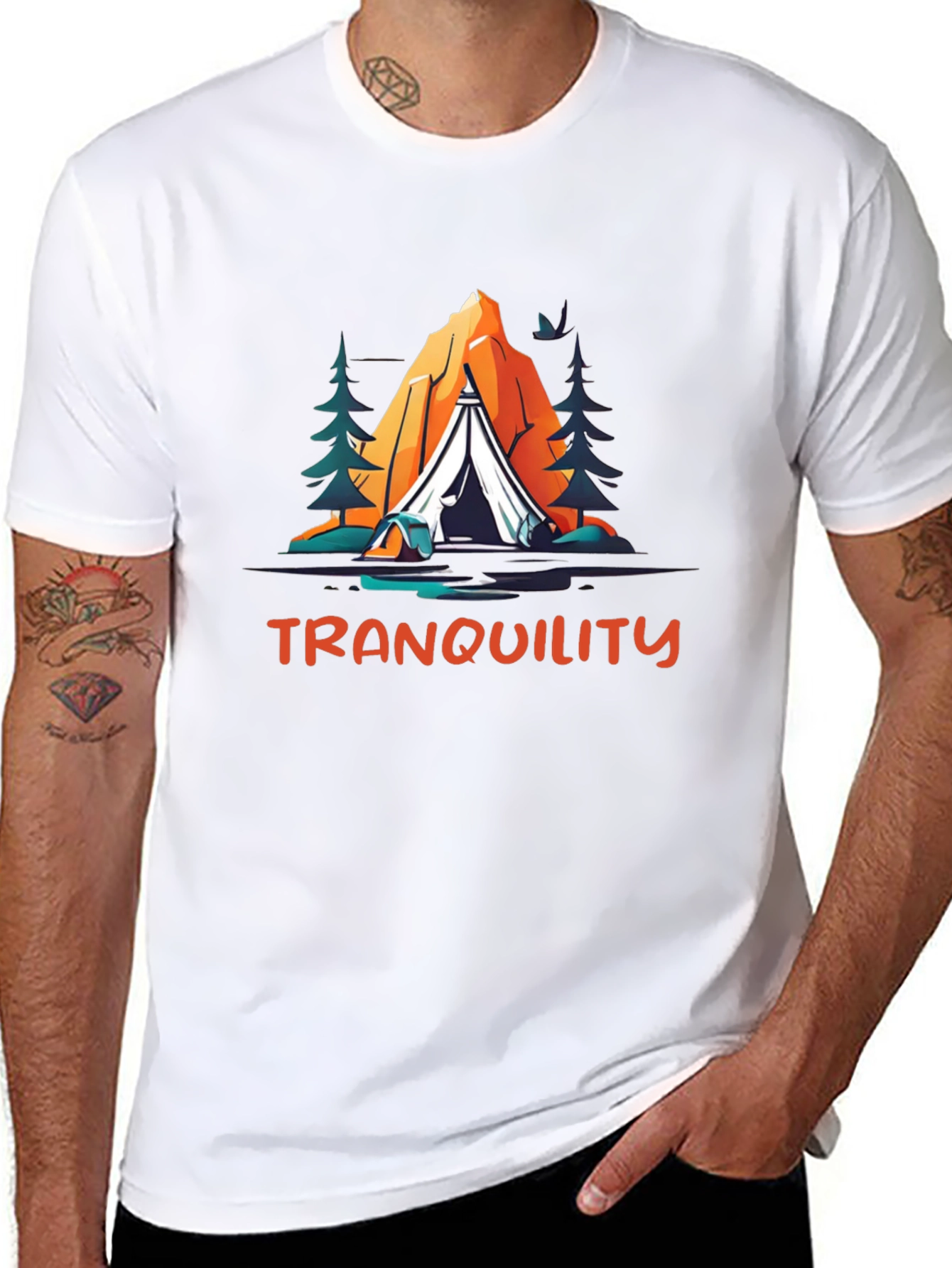 Tranquility Camping Graphic Tee
