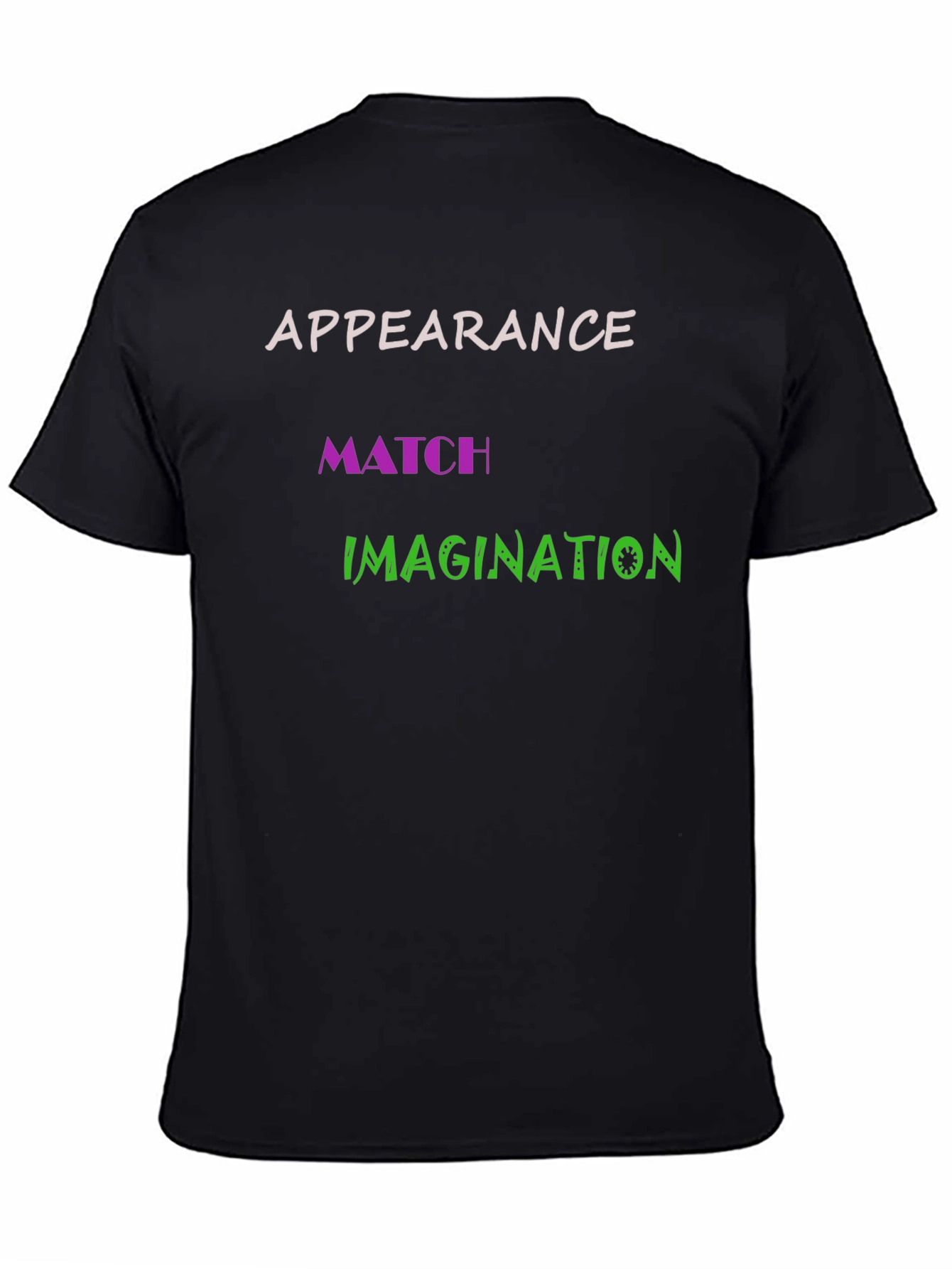 Appearance Match Imagination Tee - Black