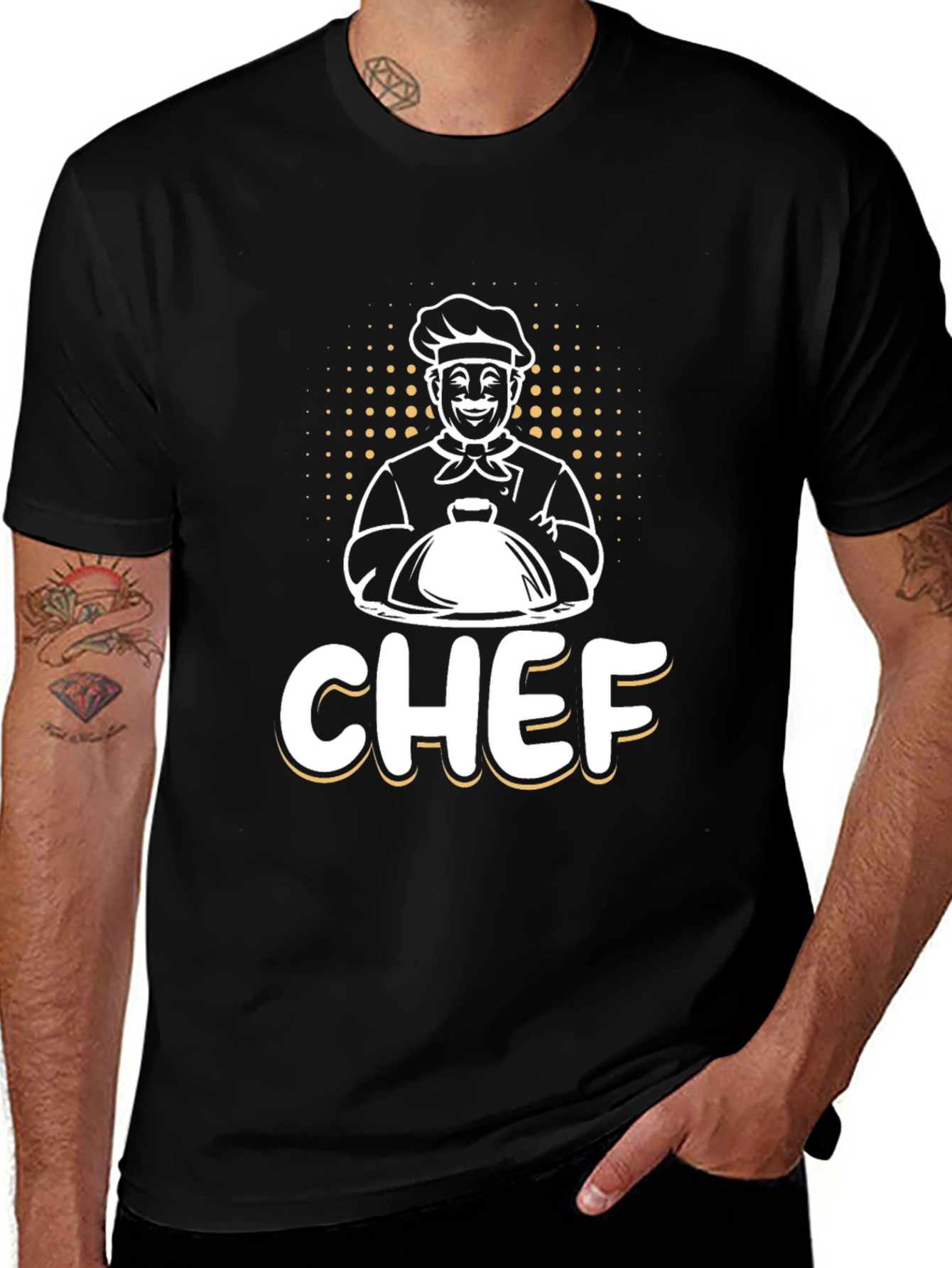 Chef Graphic T-Shirt - Cool Cook Apparel