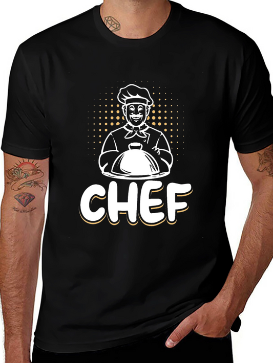 Chef Graphic T-Shirt - Cool Cook Apparel