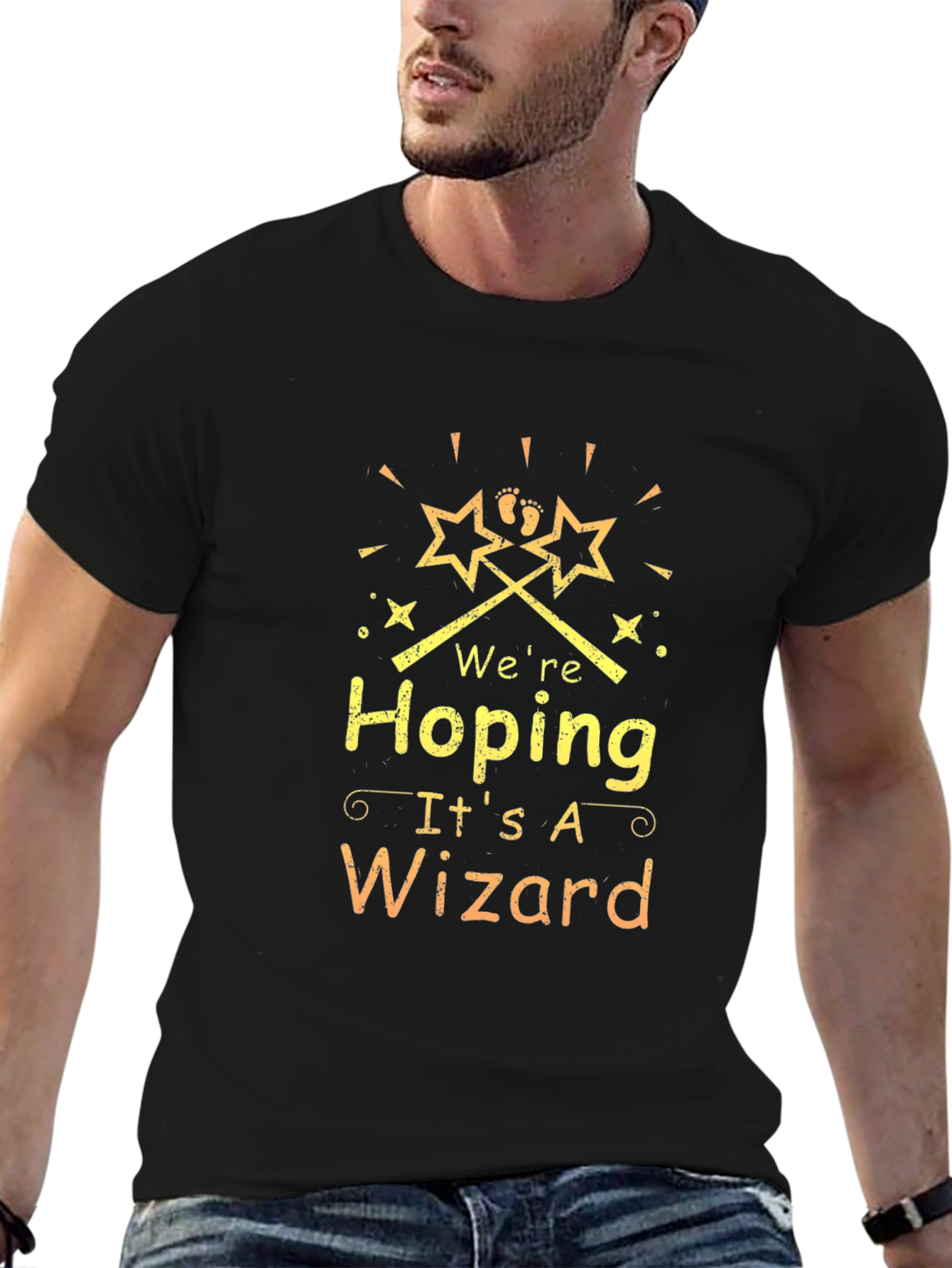 Wizard Baby Announcement T-Shirt