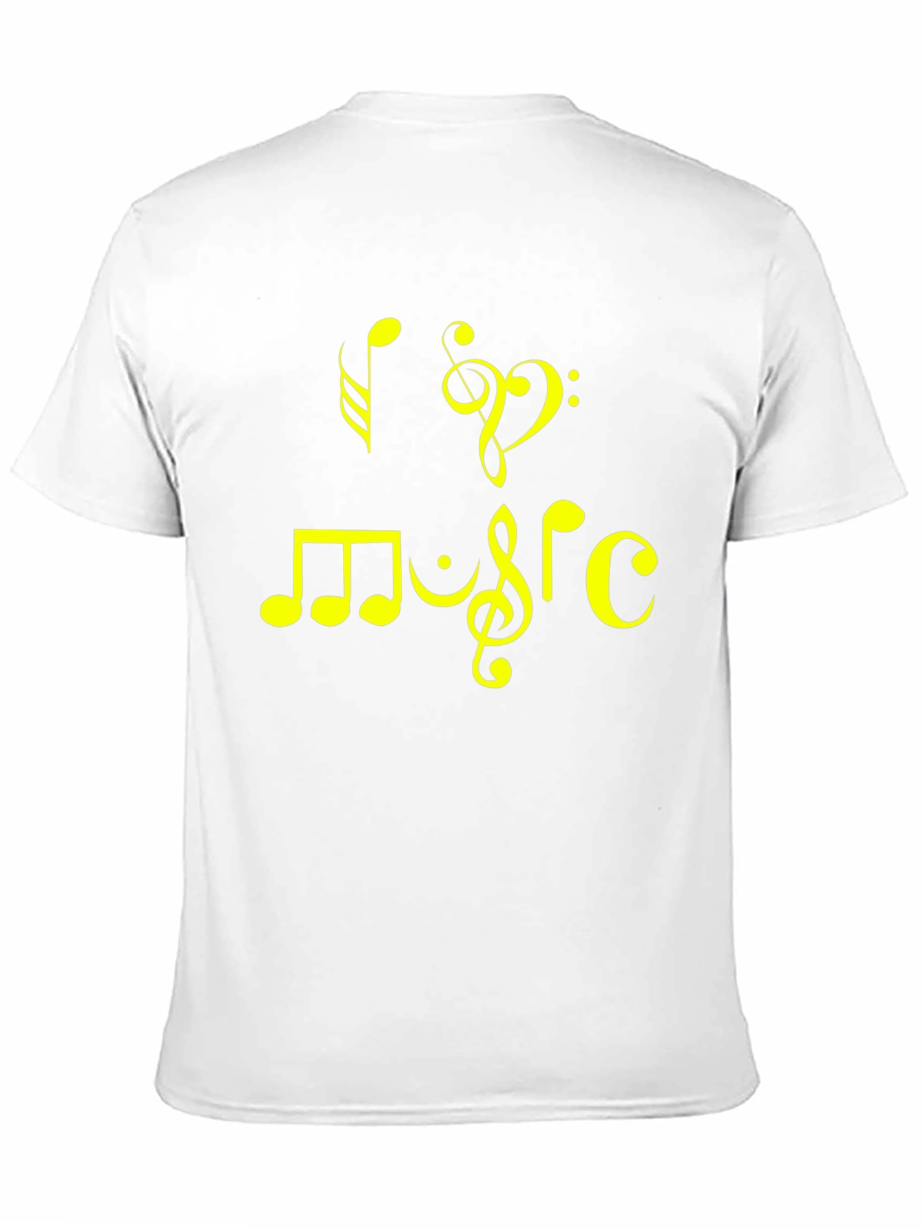 I Heart Music Black T-Shirt