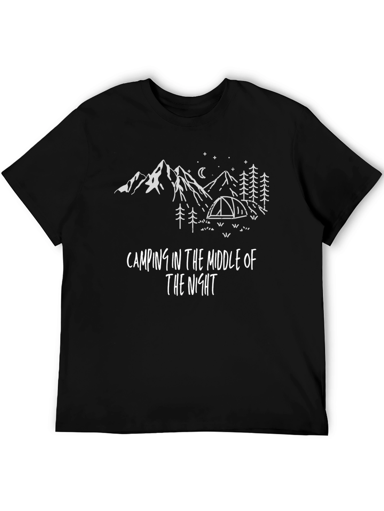 Camping in the Night Graphic Tee