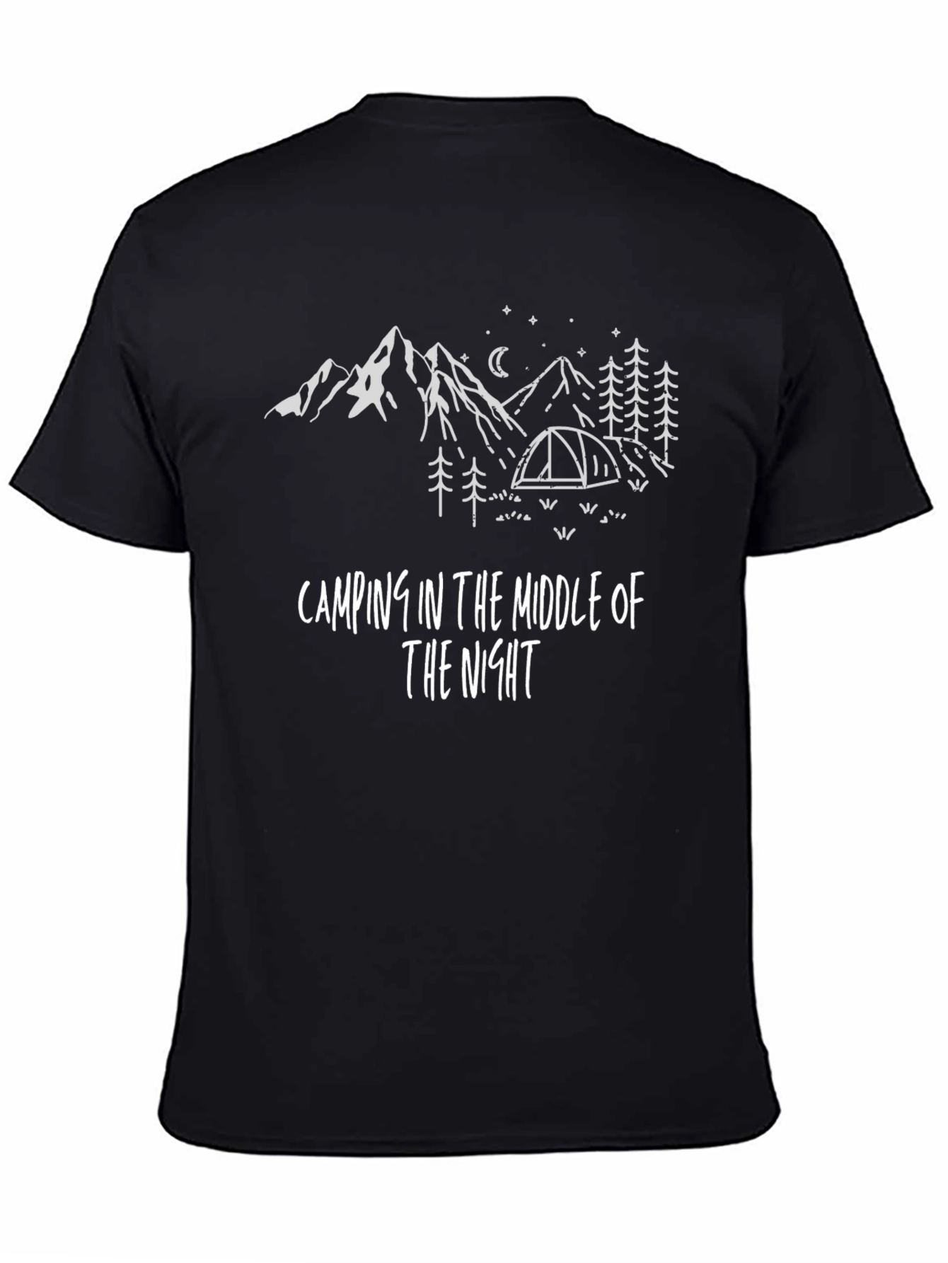 Camping in the Night Graphic Tee