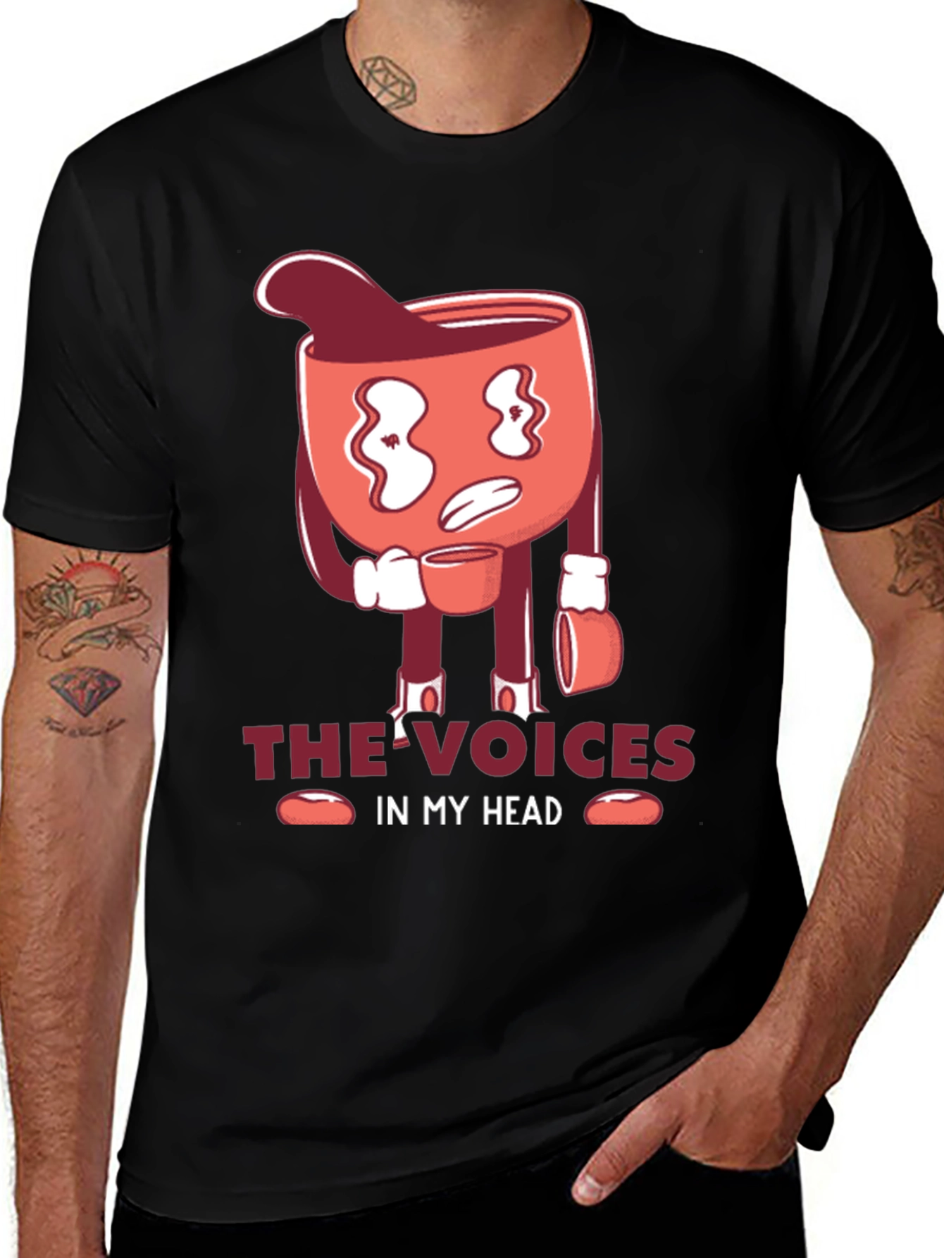 Voices in My Head Graphic T-Shirt