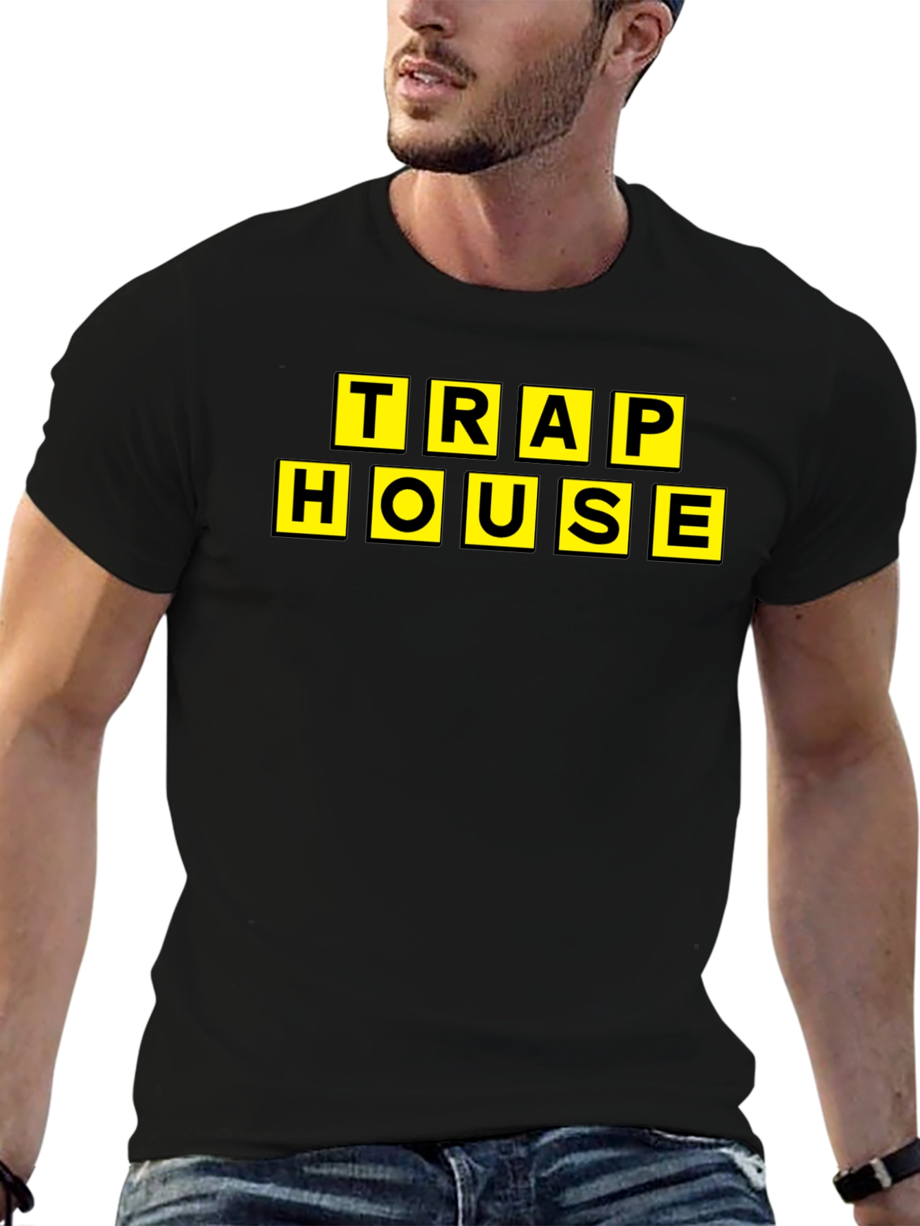 Trap House T-Shirt - Bold Graphic Tee