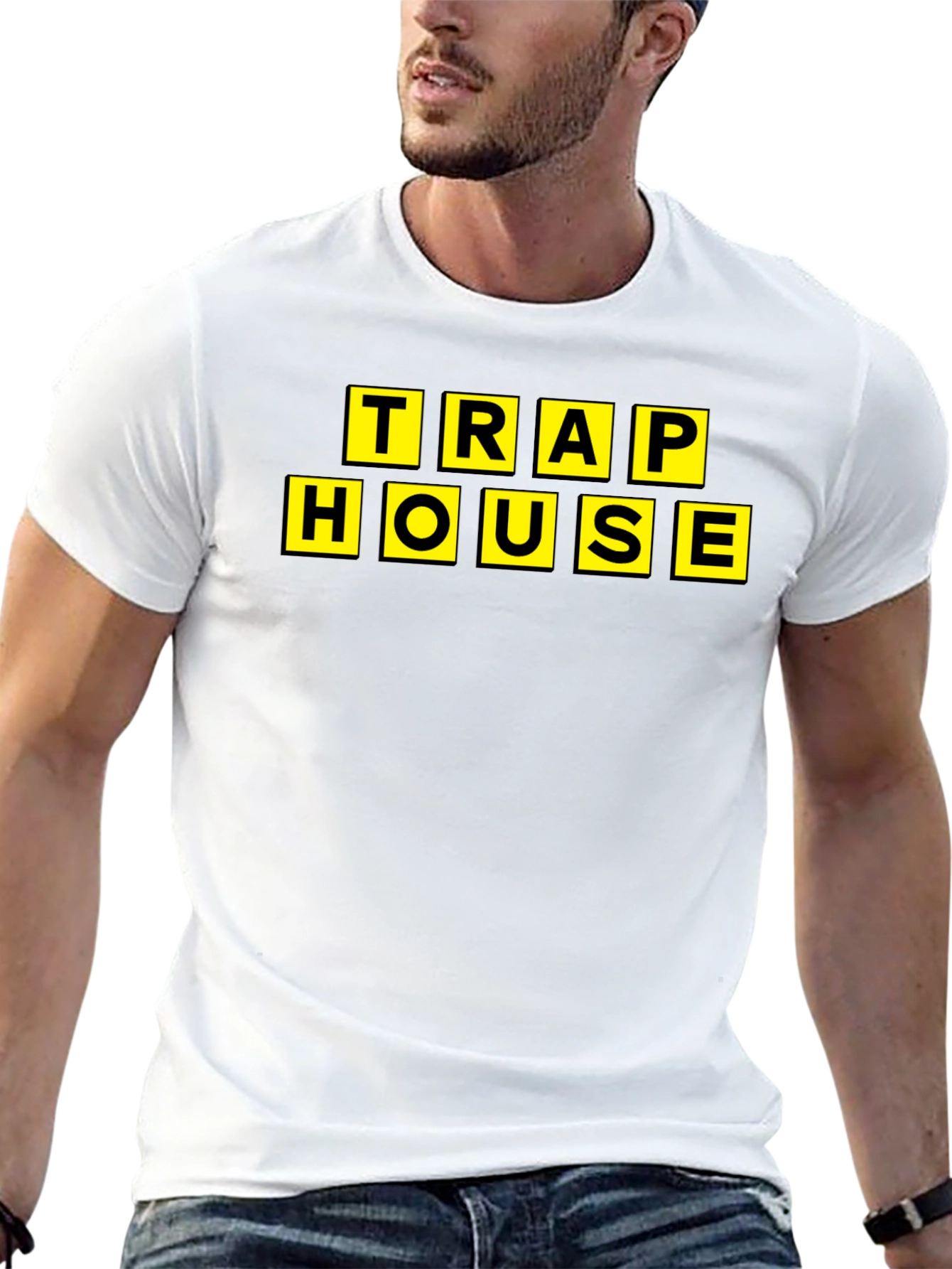 Trap House T-Shirt - Bold Graphic Tee