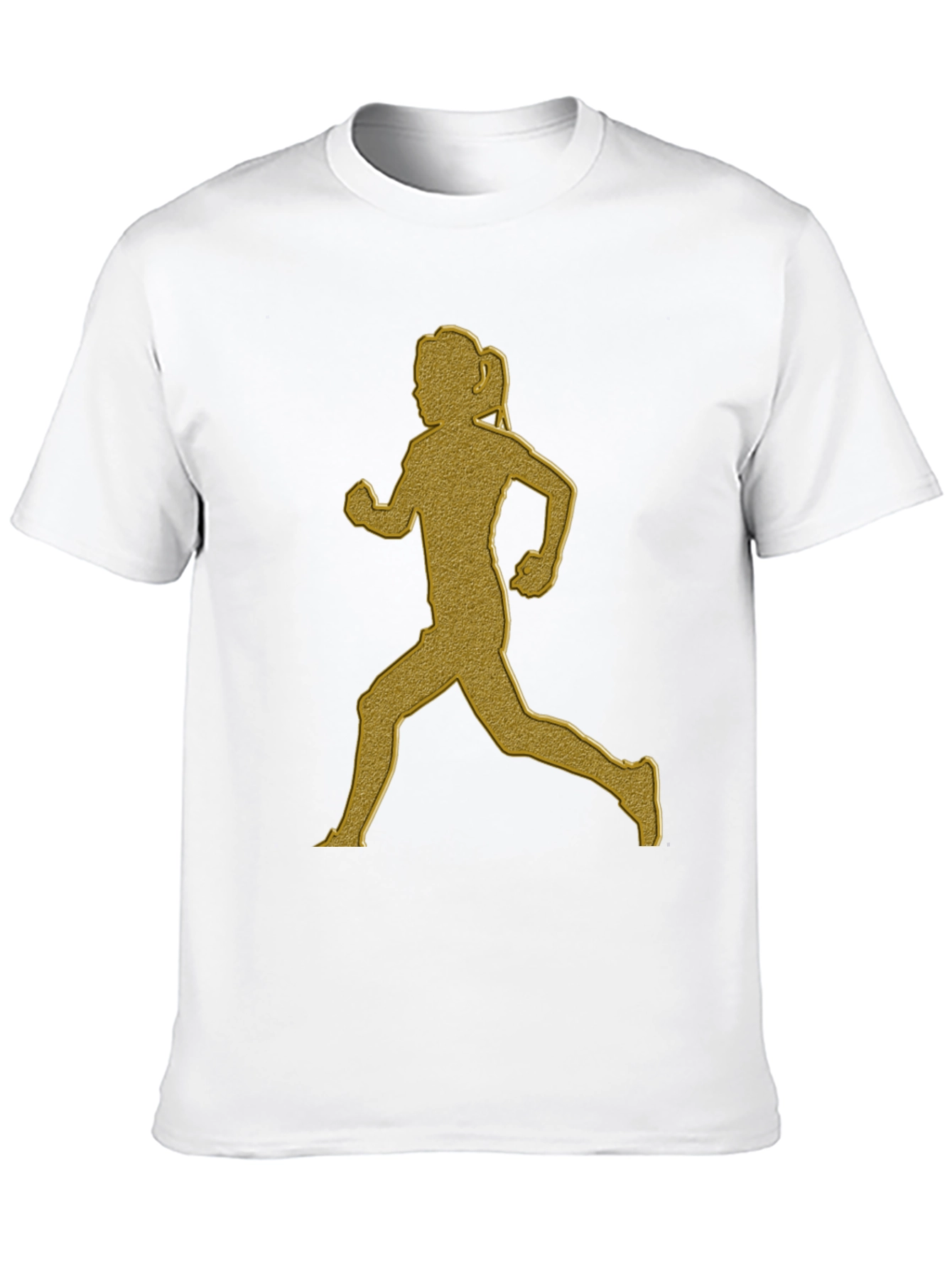 Running Girl Graphic Tee - Black T-Shirt