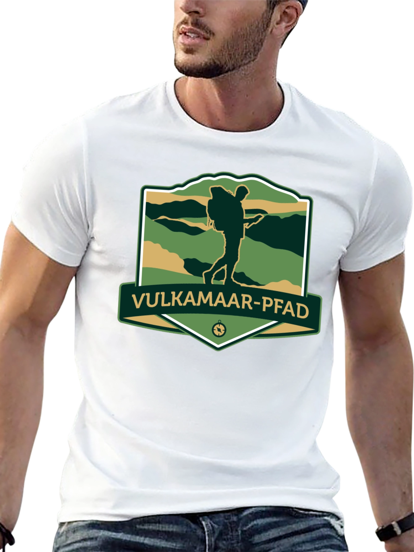 Vulkamaar-Pfad Hiker T-Shirt