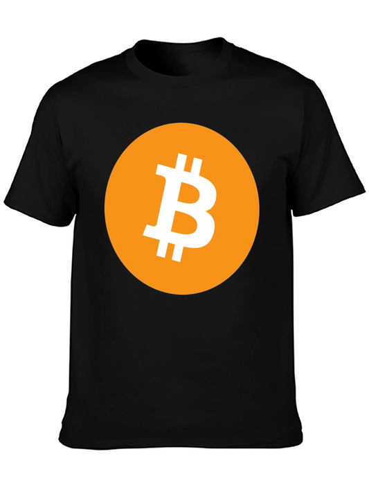 Bitcoin Crypto Black T-Shirt