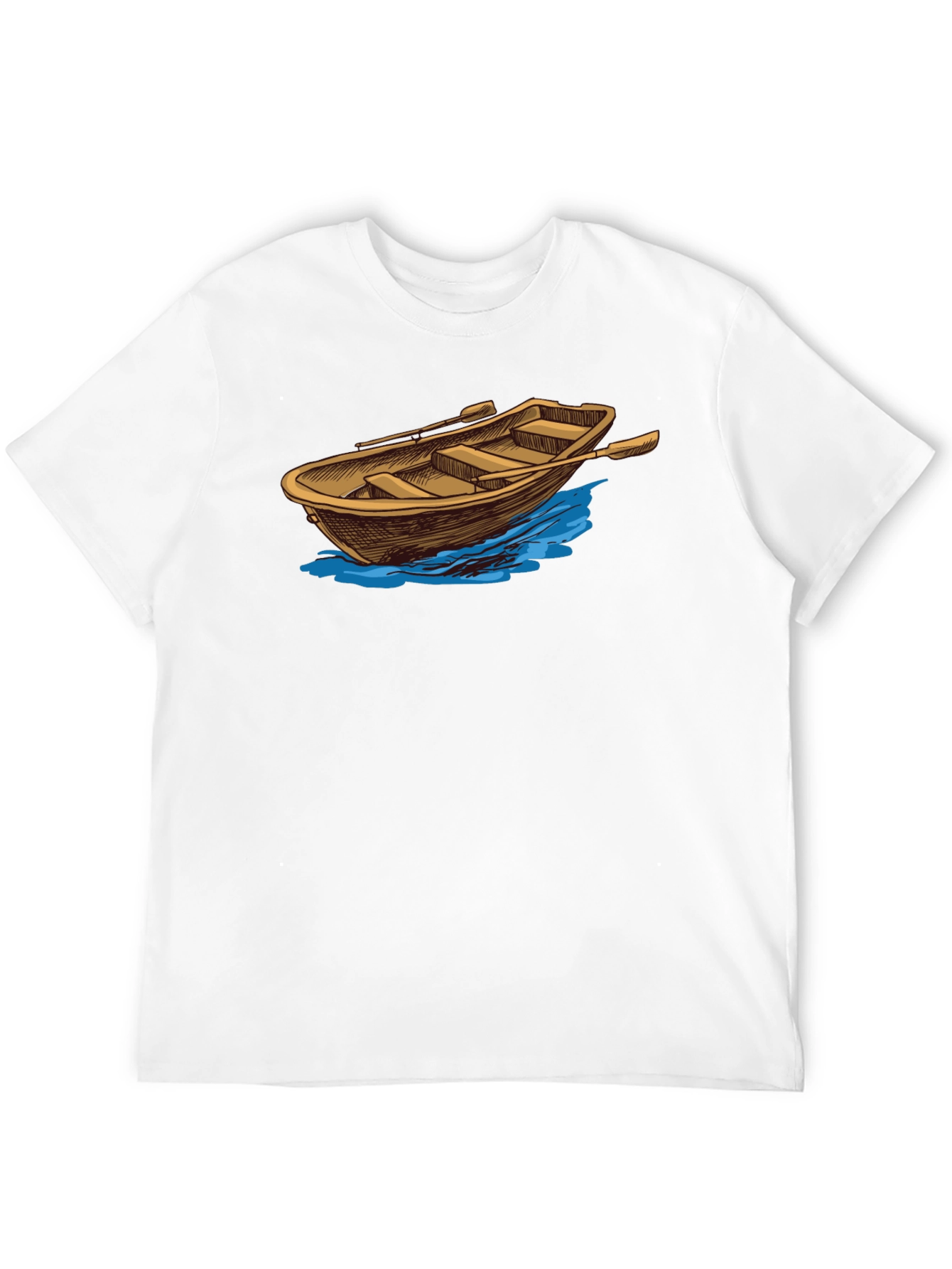 Rowboat Graphic Tee - Classic Nautical Style