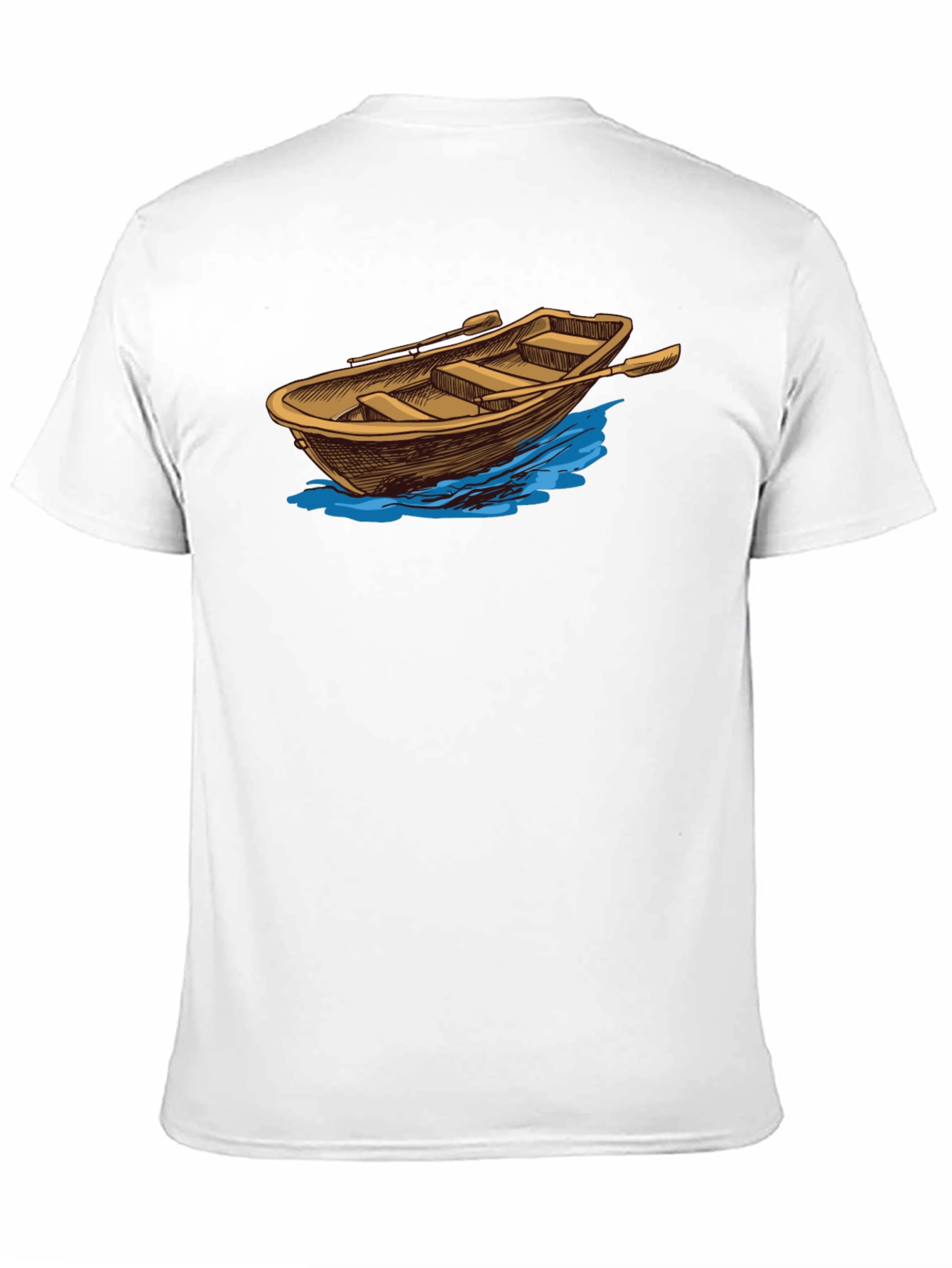 Rowboat Graphic Tee - Classic Nautical Style