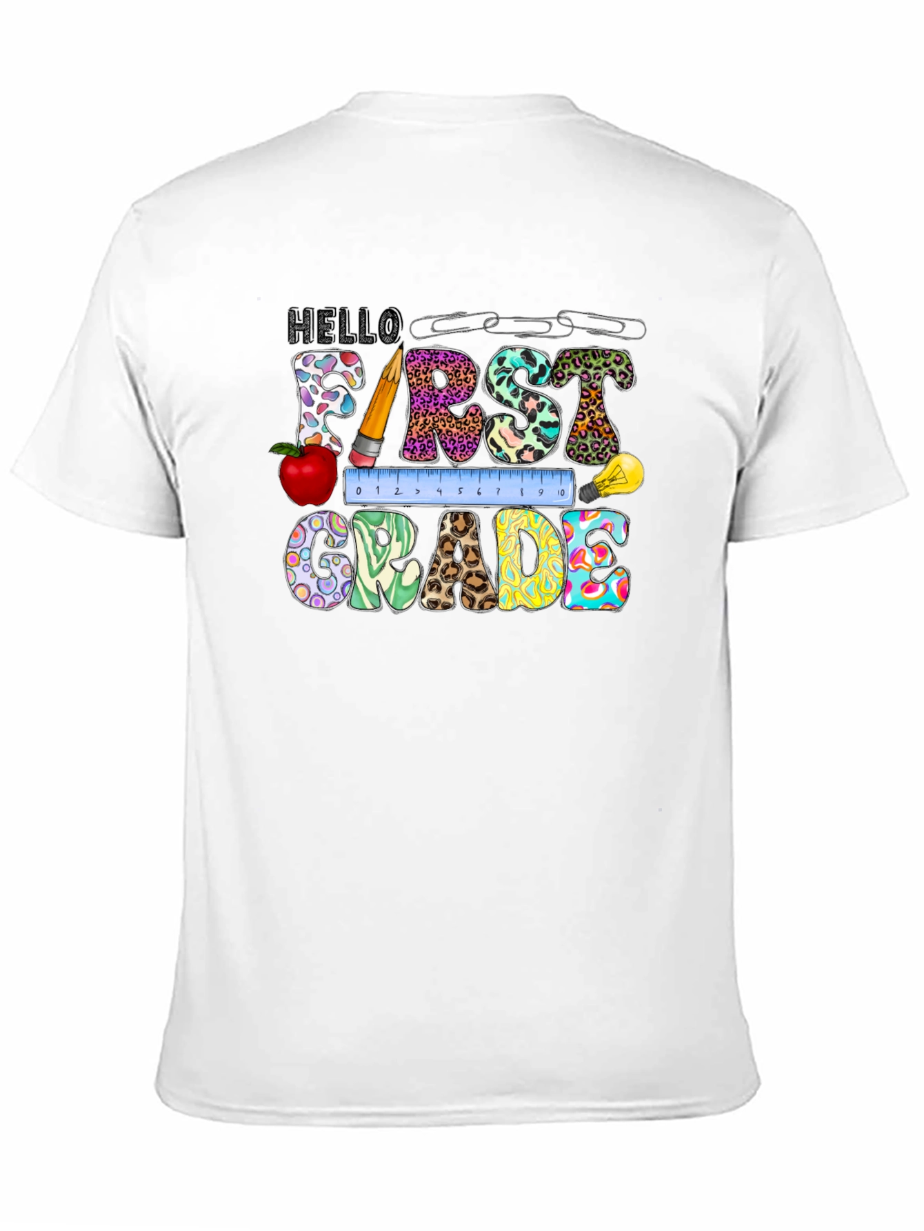 Hello First Grade Graphic Tee