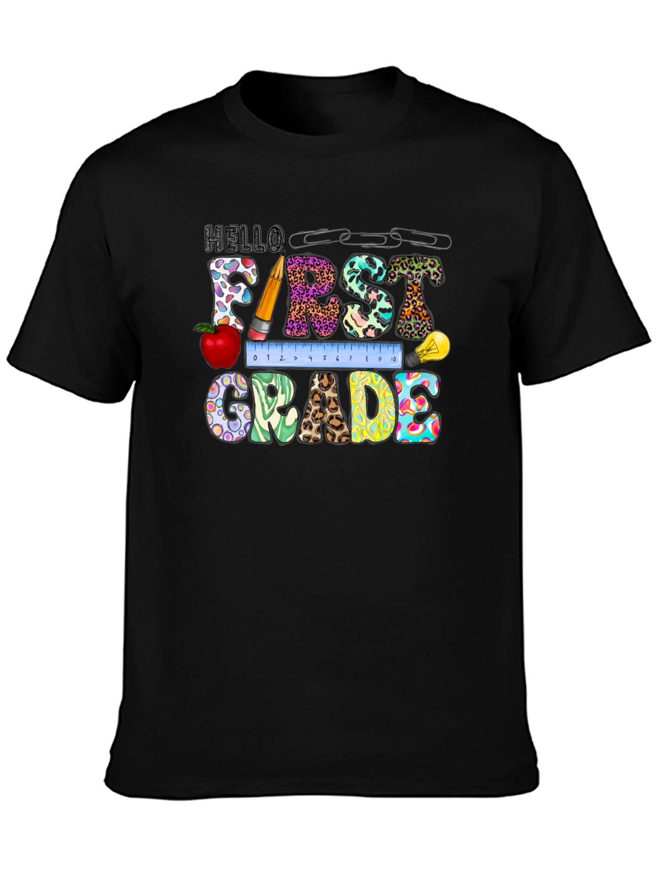 Hello First Grade Graphic Tee