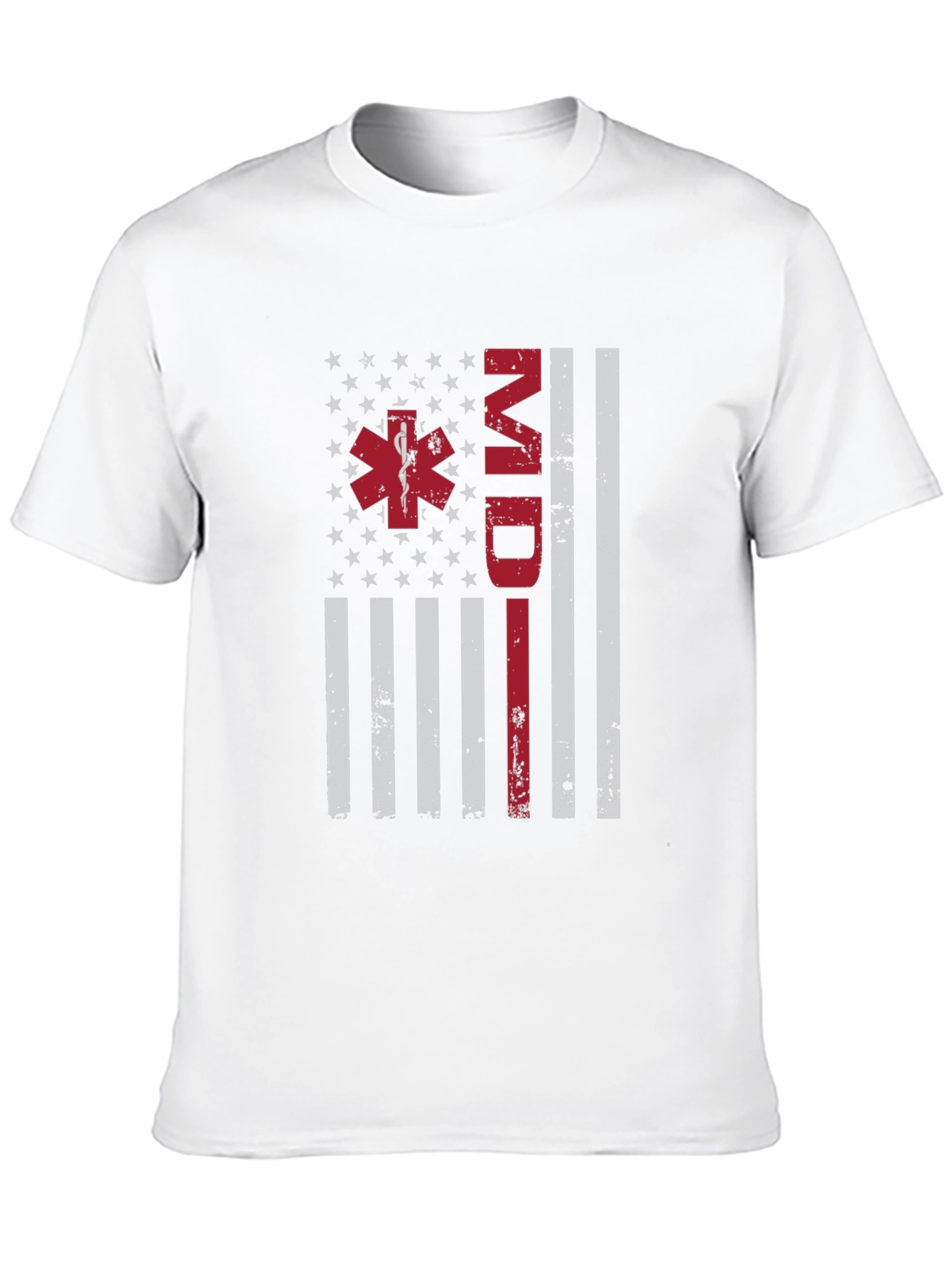 MD American Flag Graphic Tee