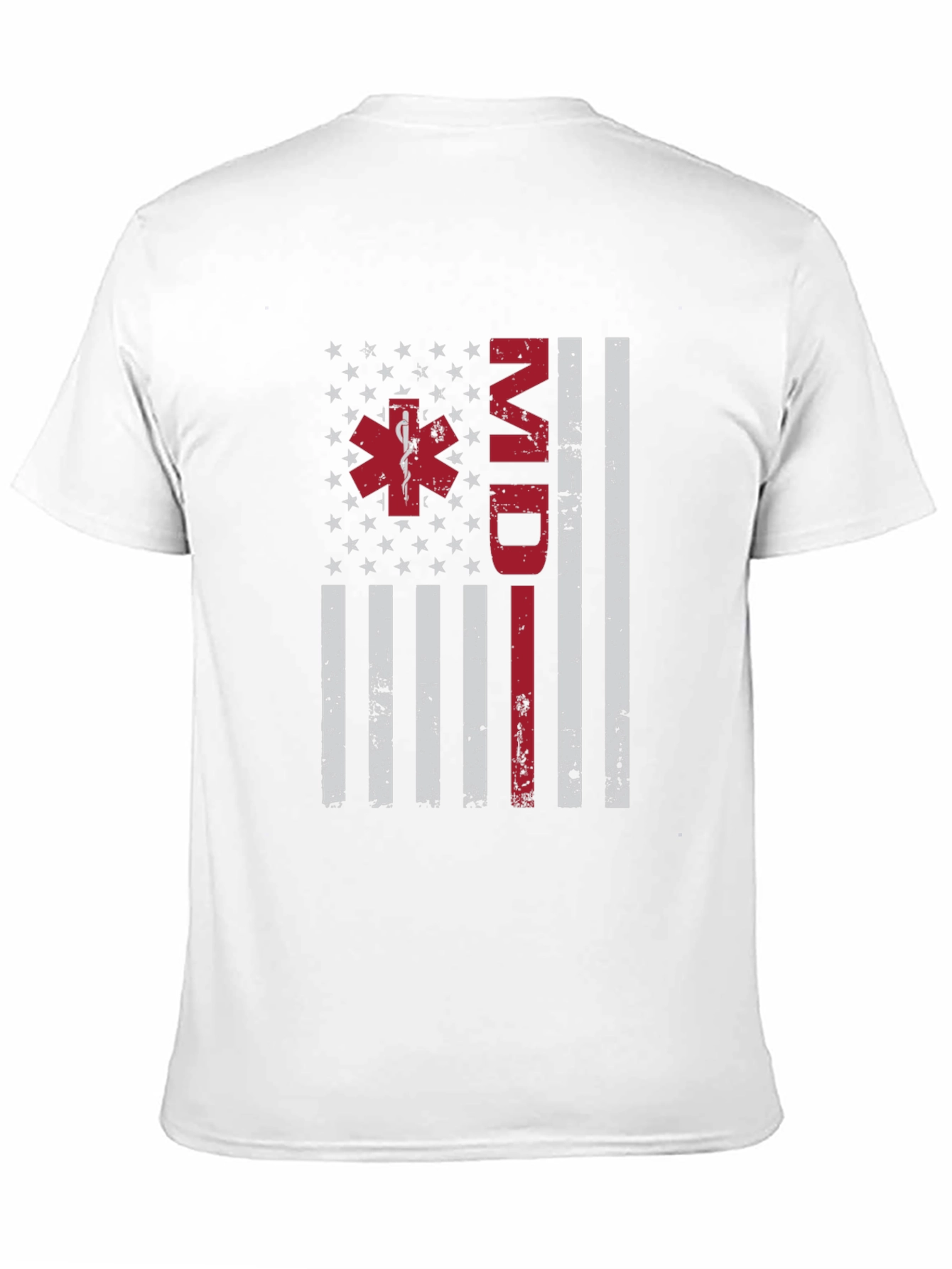 MD American Flag Graphic Tee