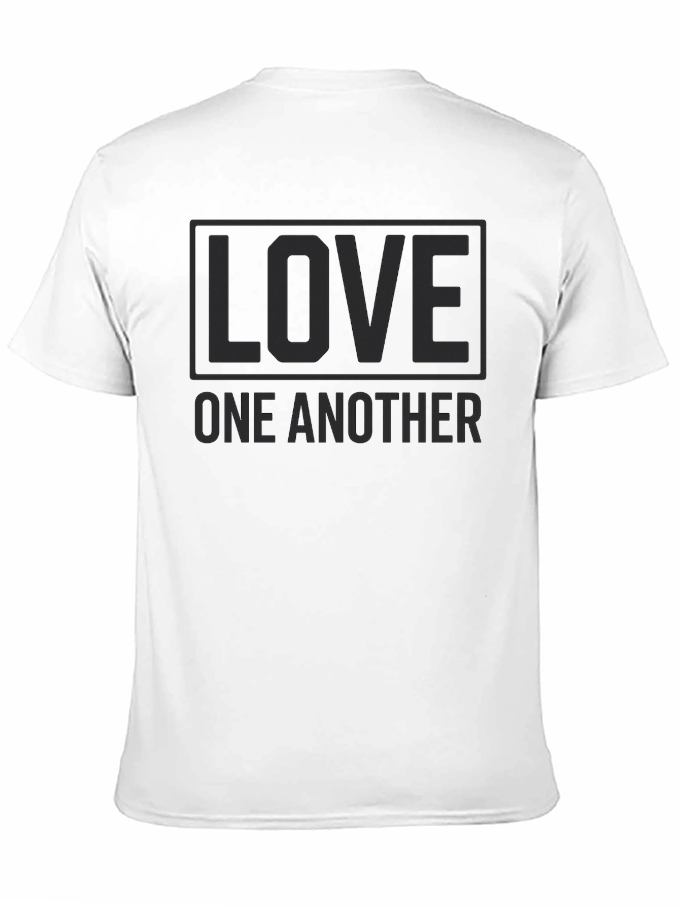 Love One Another Black T-Shirt