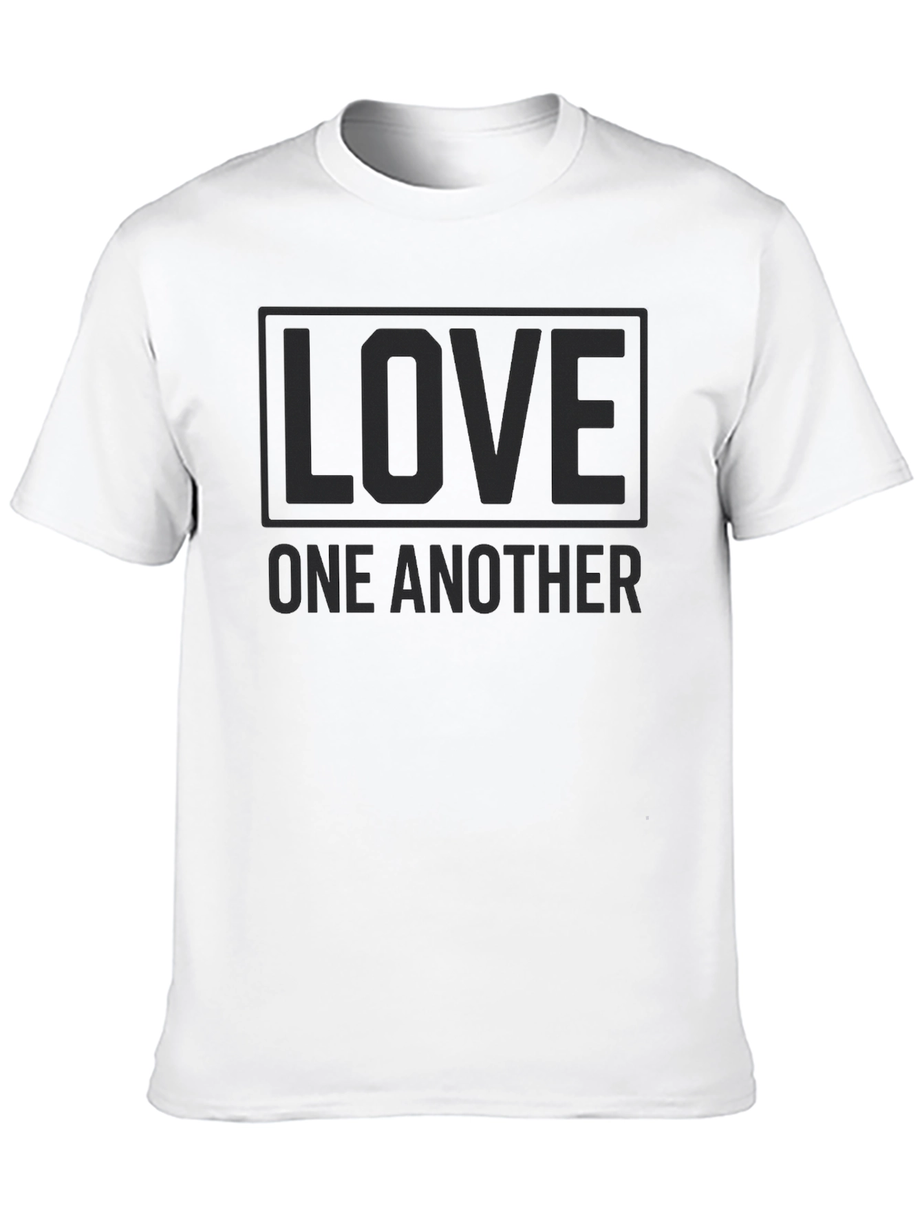 Love One Another Black T-Shirt
