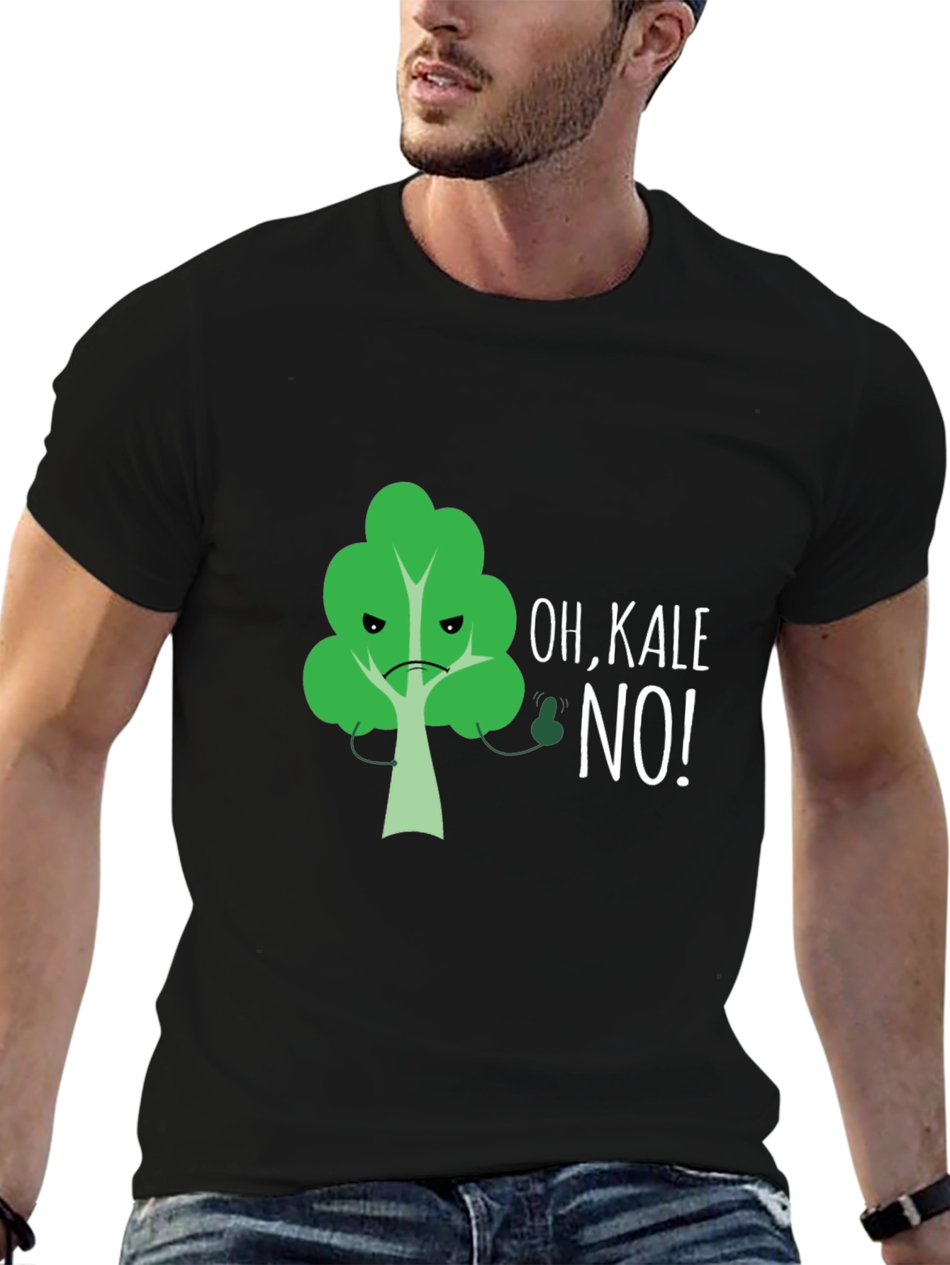 Oh Kale No! Funny Graphic T-Shirt
