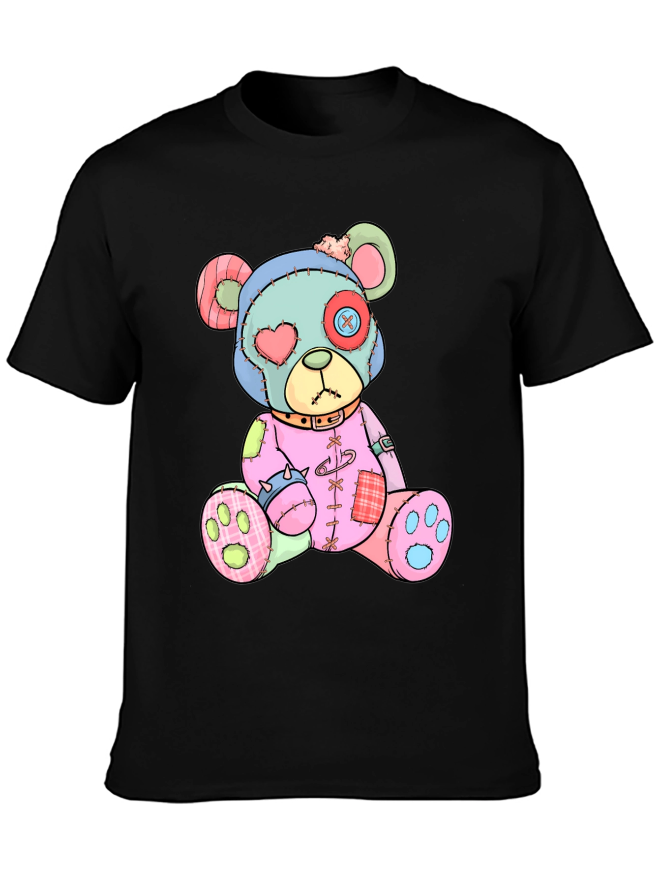 Creepy Cute Teddy Bear Graphic Tee