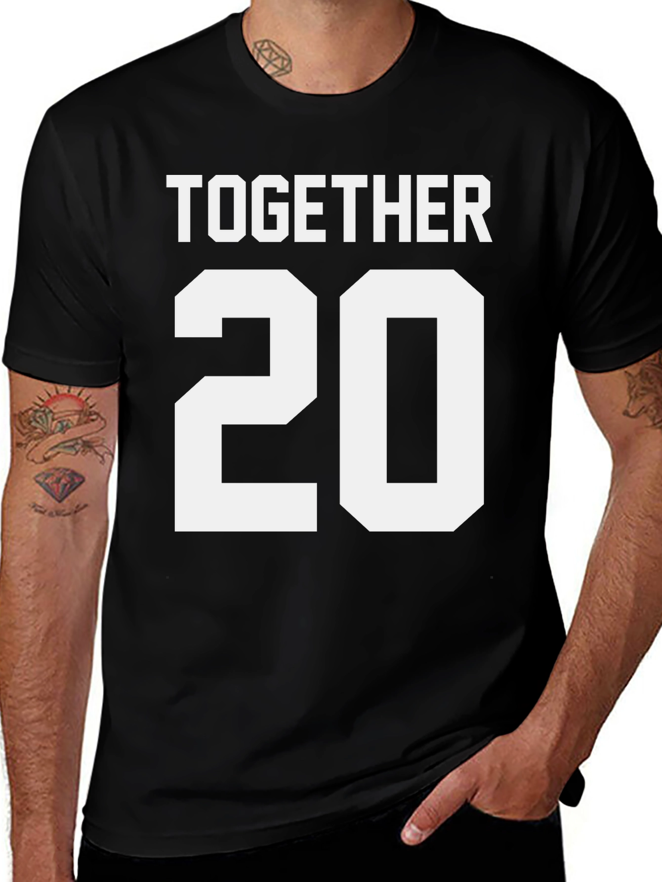 Together 20 T-Shirt - Couple Anniversary Tee