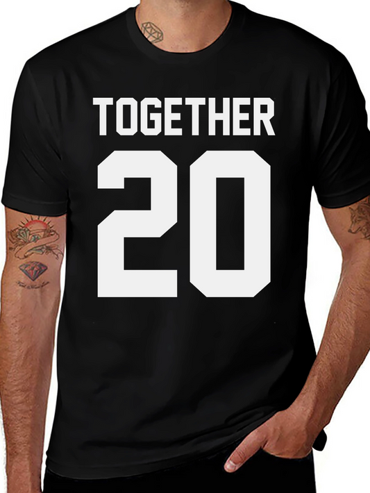 Together 20 T-Shirt - Couple Anniversary Tee