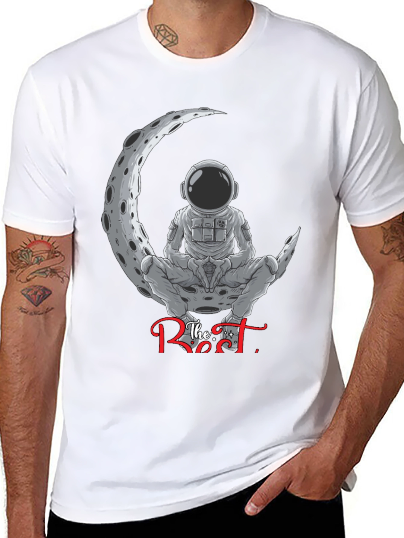 Astronaut Moon T-Shirt - The Root