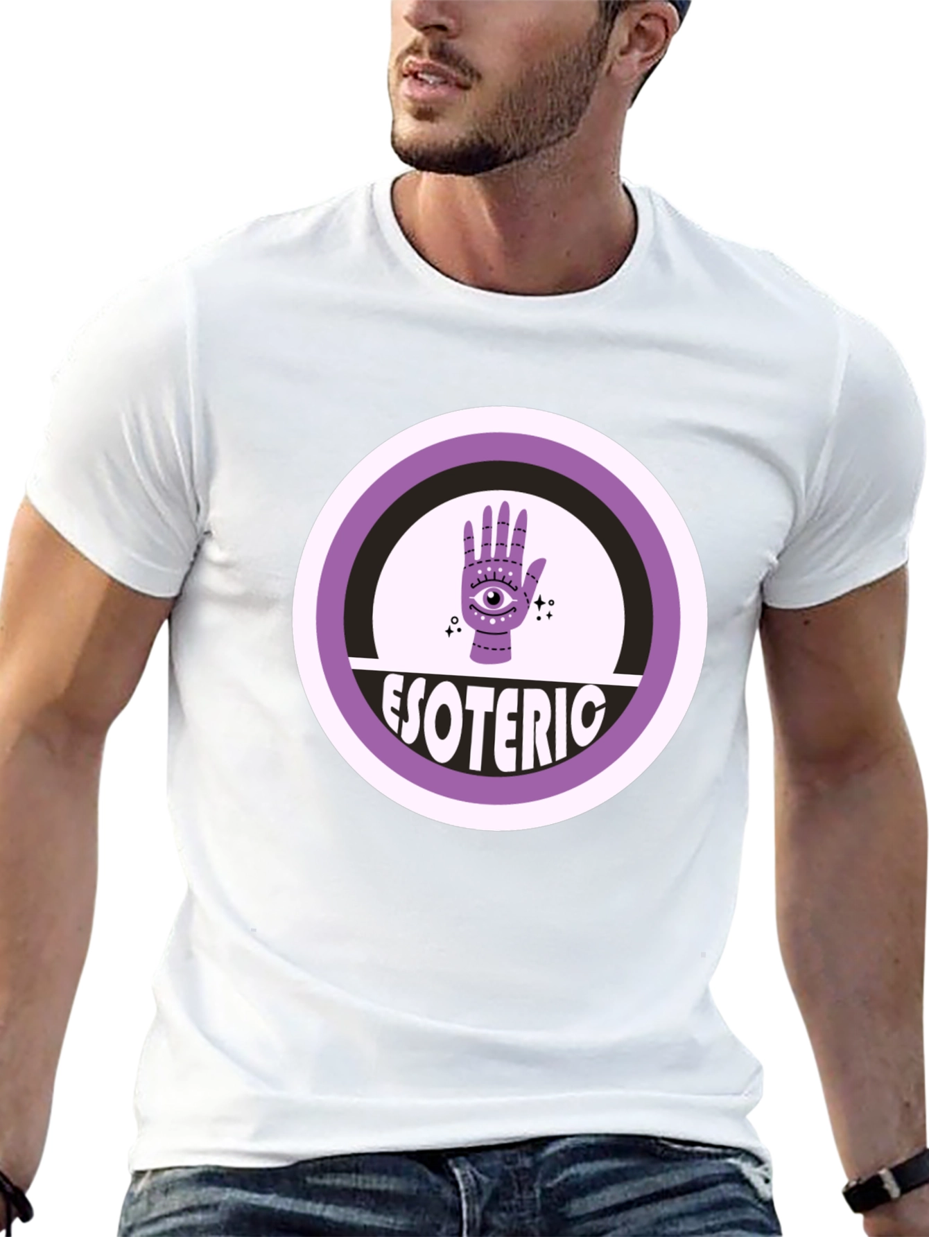 Esoteric Graphic T-Shirt - Stylish Occult Design
