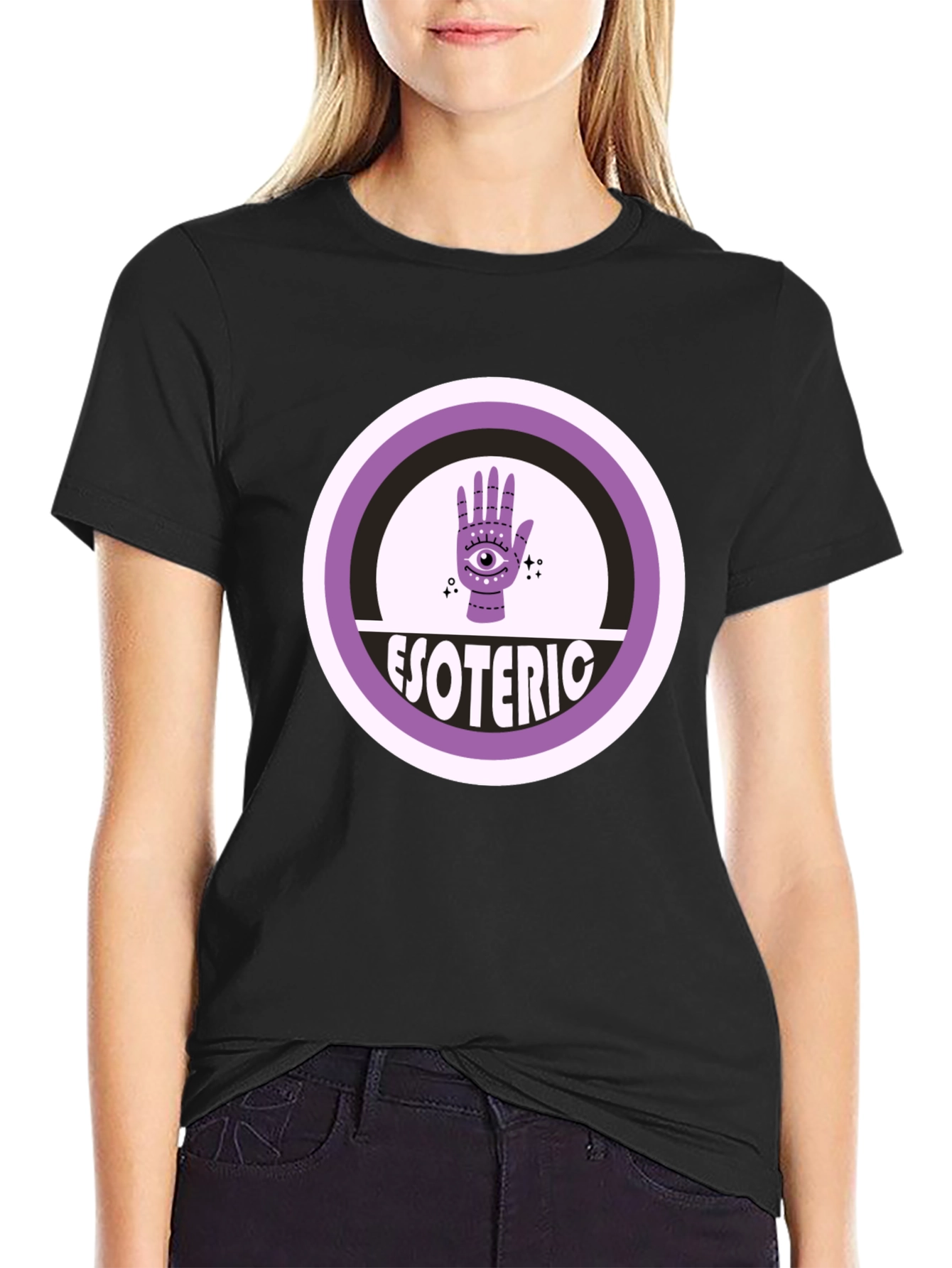 Esoteric Graphic T-Shirt - Stylish Occult Design
