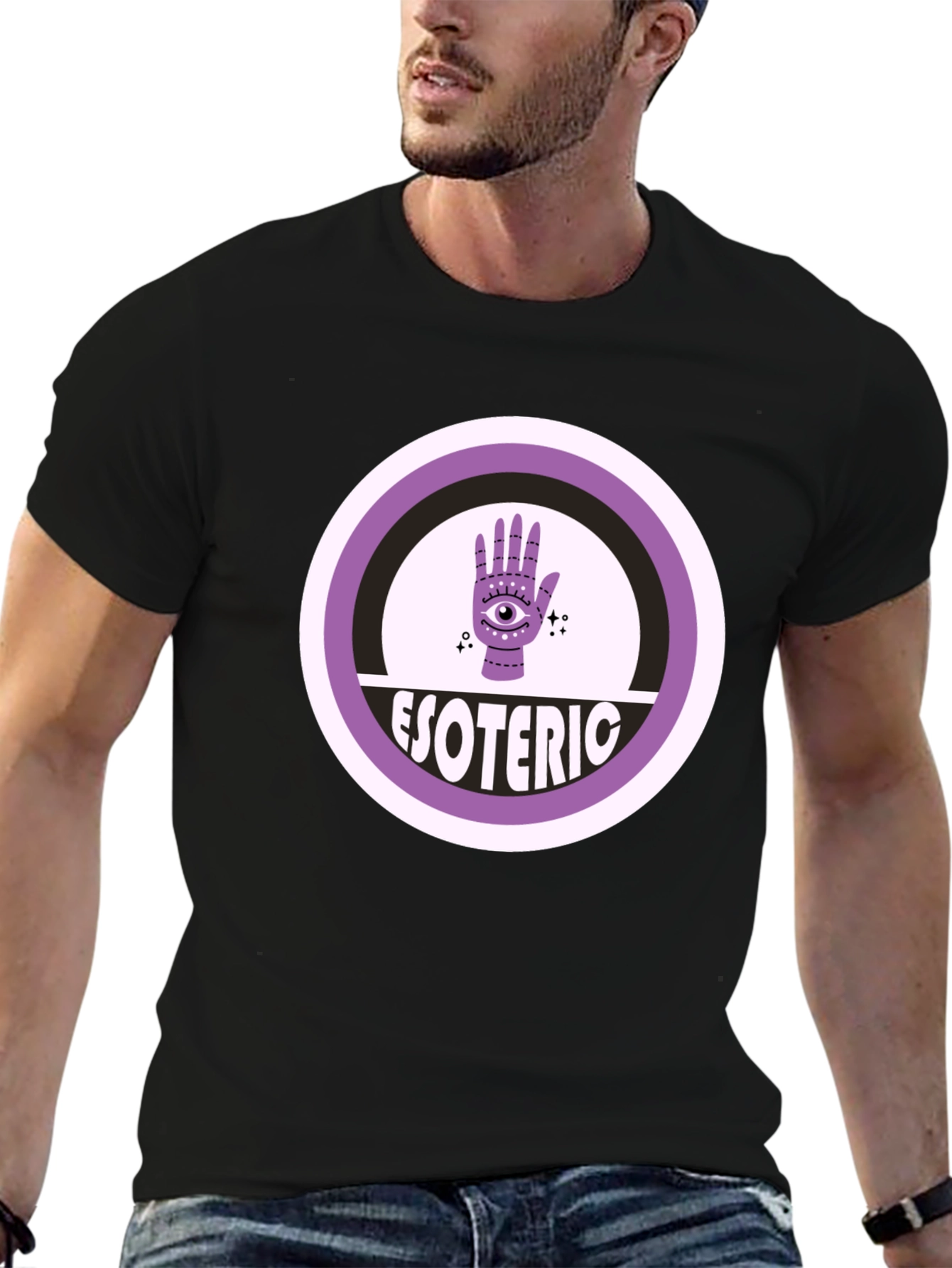 Esoteric Graphic T-Shirt - Stylish Occult Design