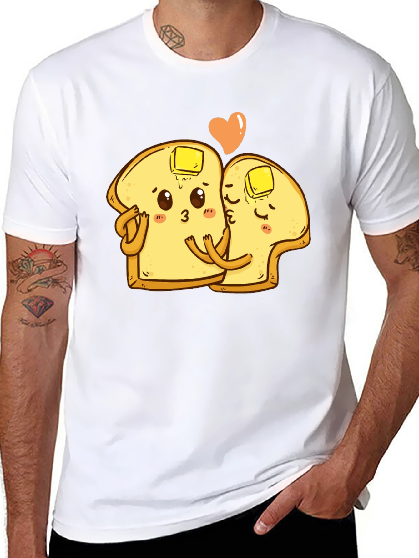 Toast Love Graphic Tee - Cute & Comfy!