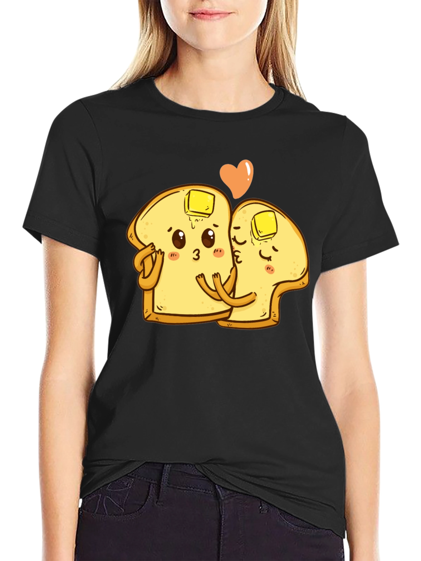 Toast Love Graphic Tee - Cute & Comfy!
