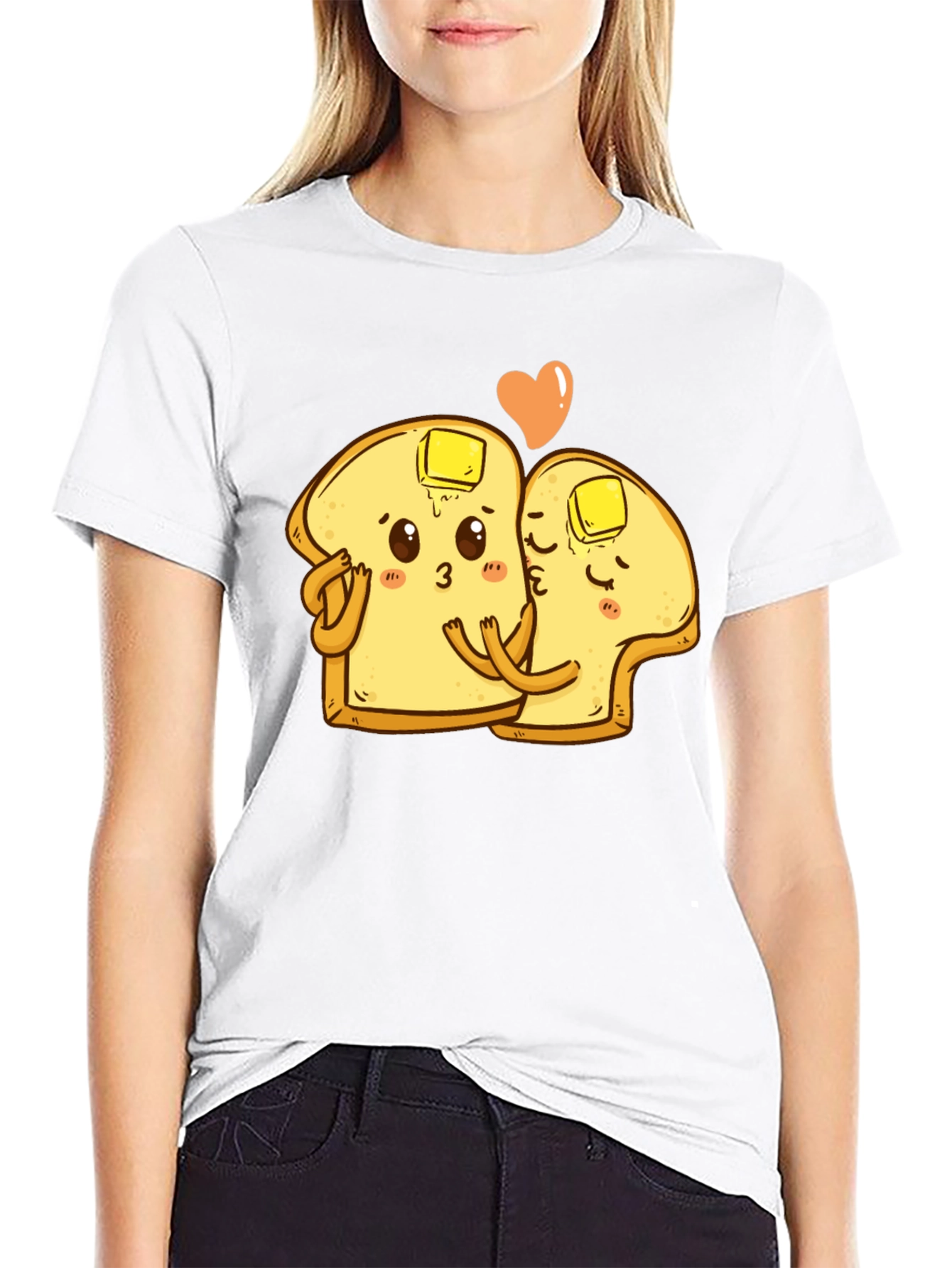 Toast Love Graphic Tee - Cute & Comfy!