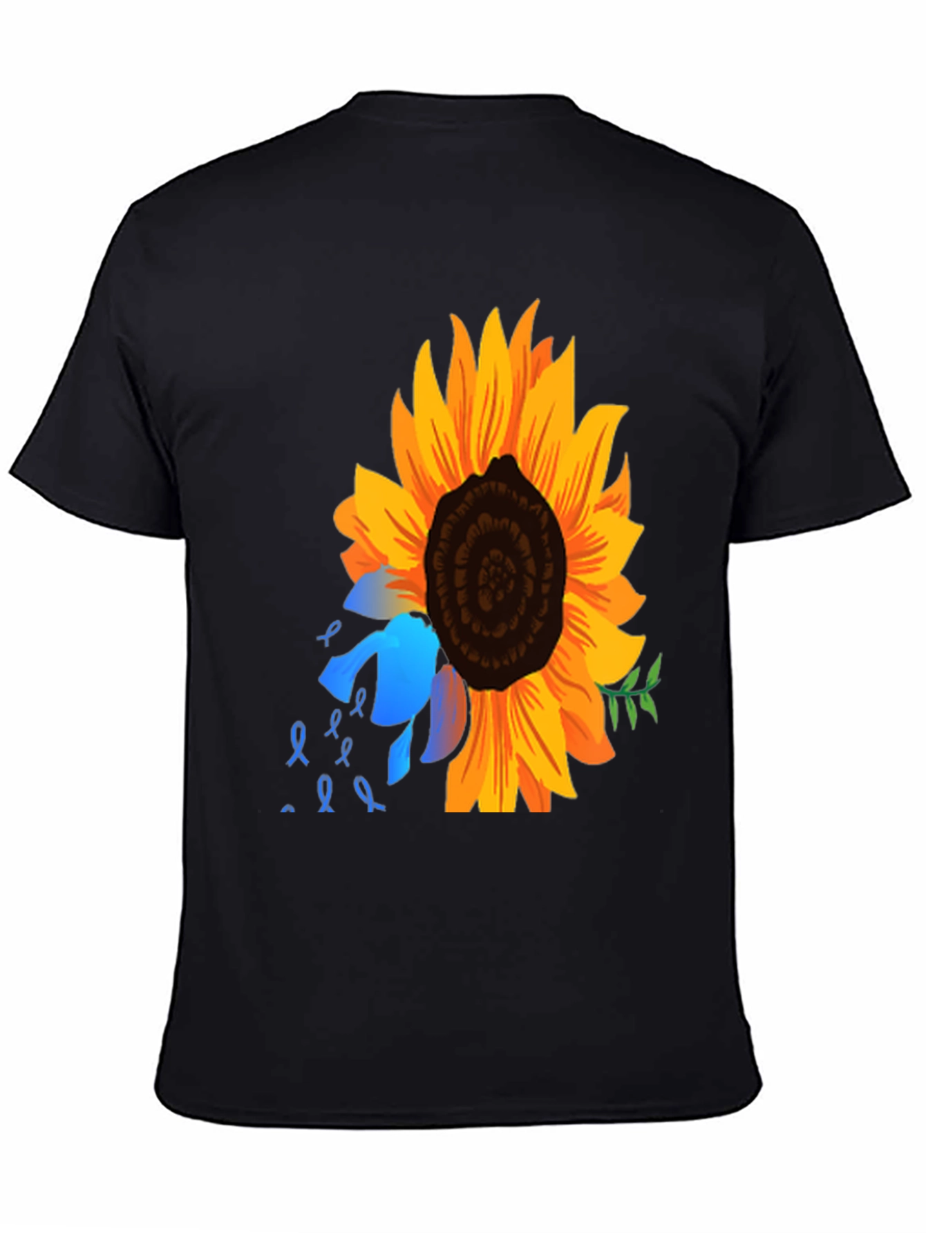Sunflower Awareness Ribbon Graphic Tee