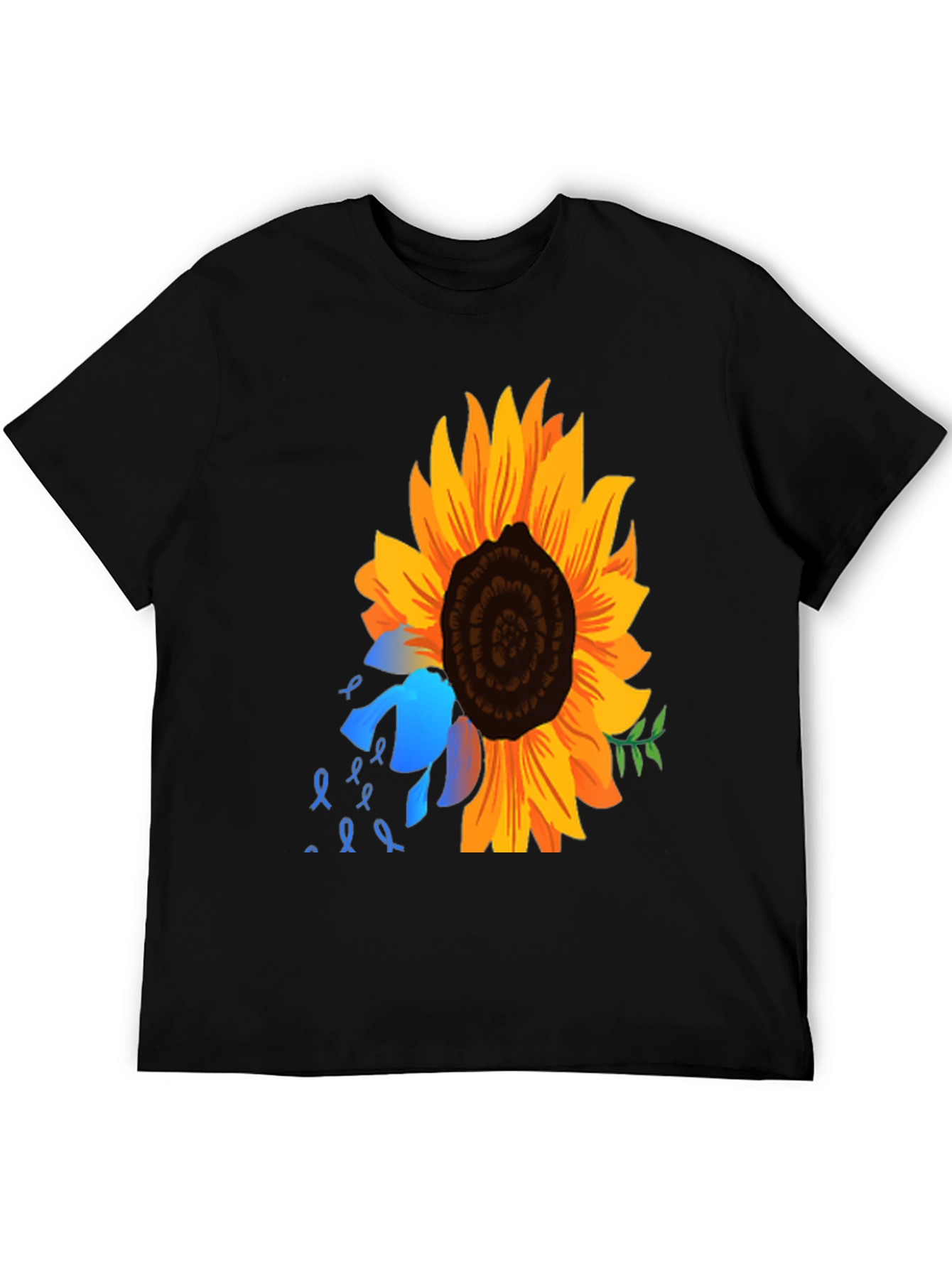 Sunflower Awareness Ribbon Graphic Tee