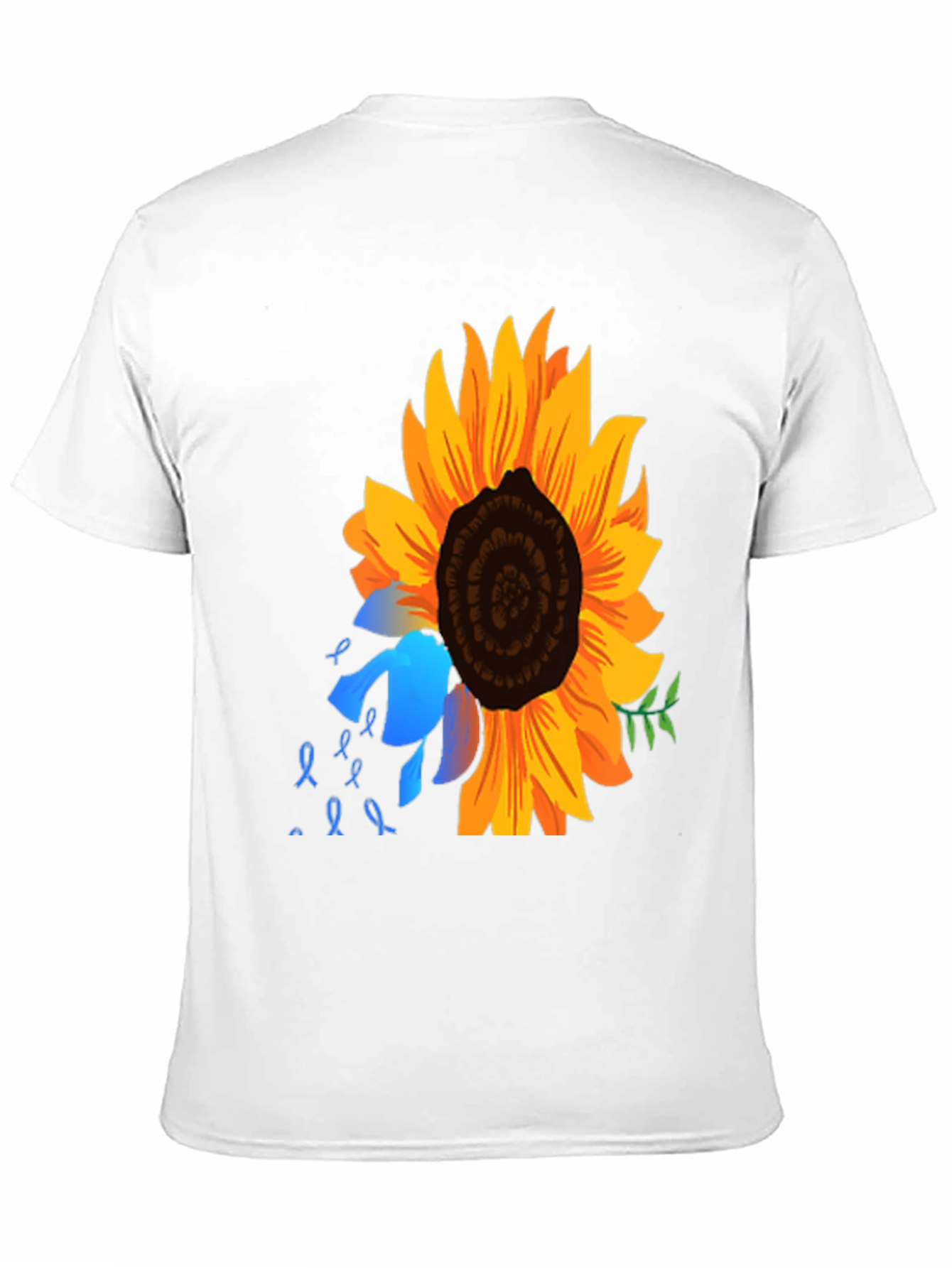 Sunflower Awareness Ribbon Graphic Tee