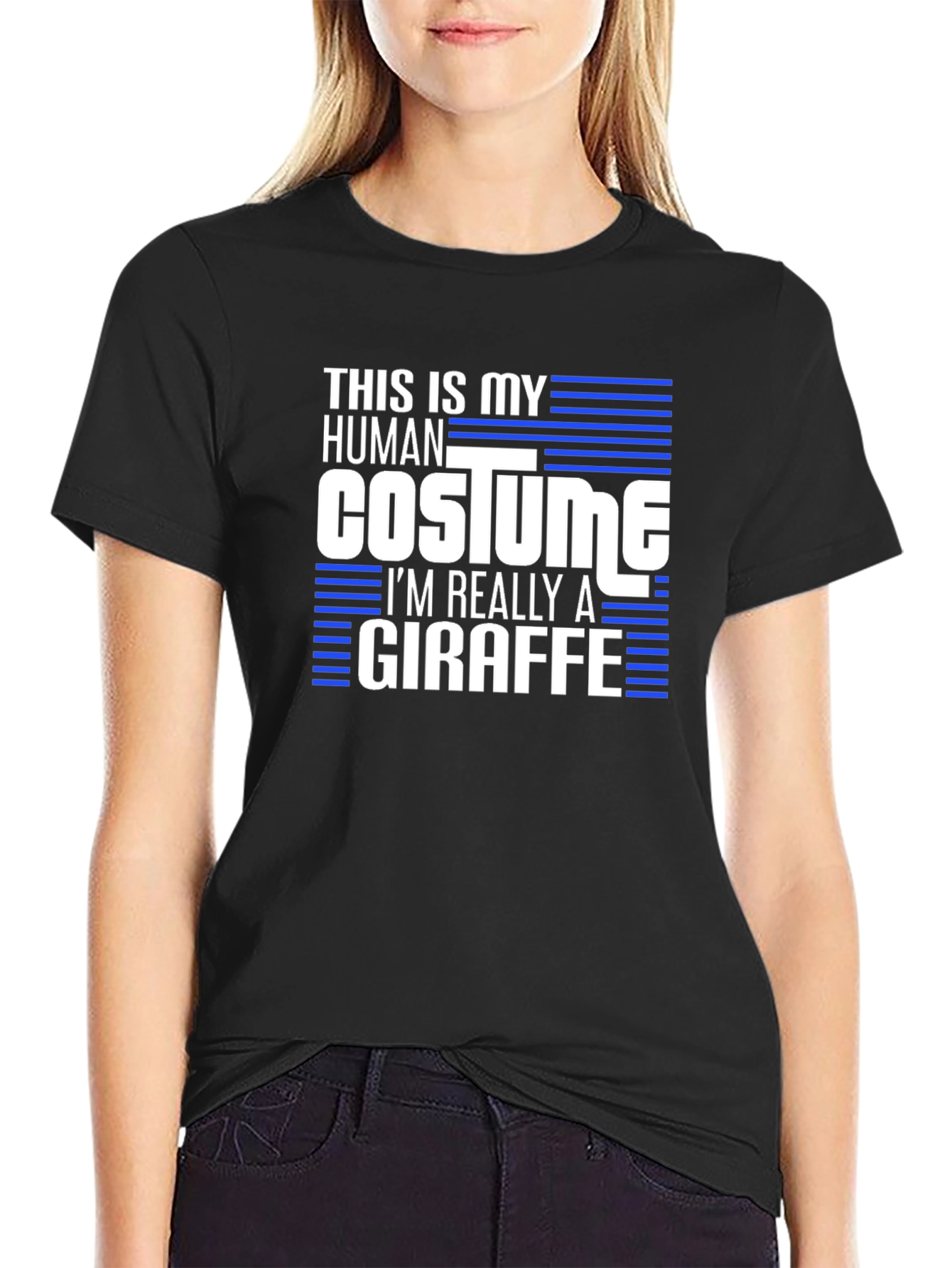 Human Costume Giraffe T-Shirt