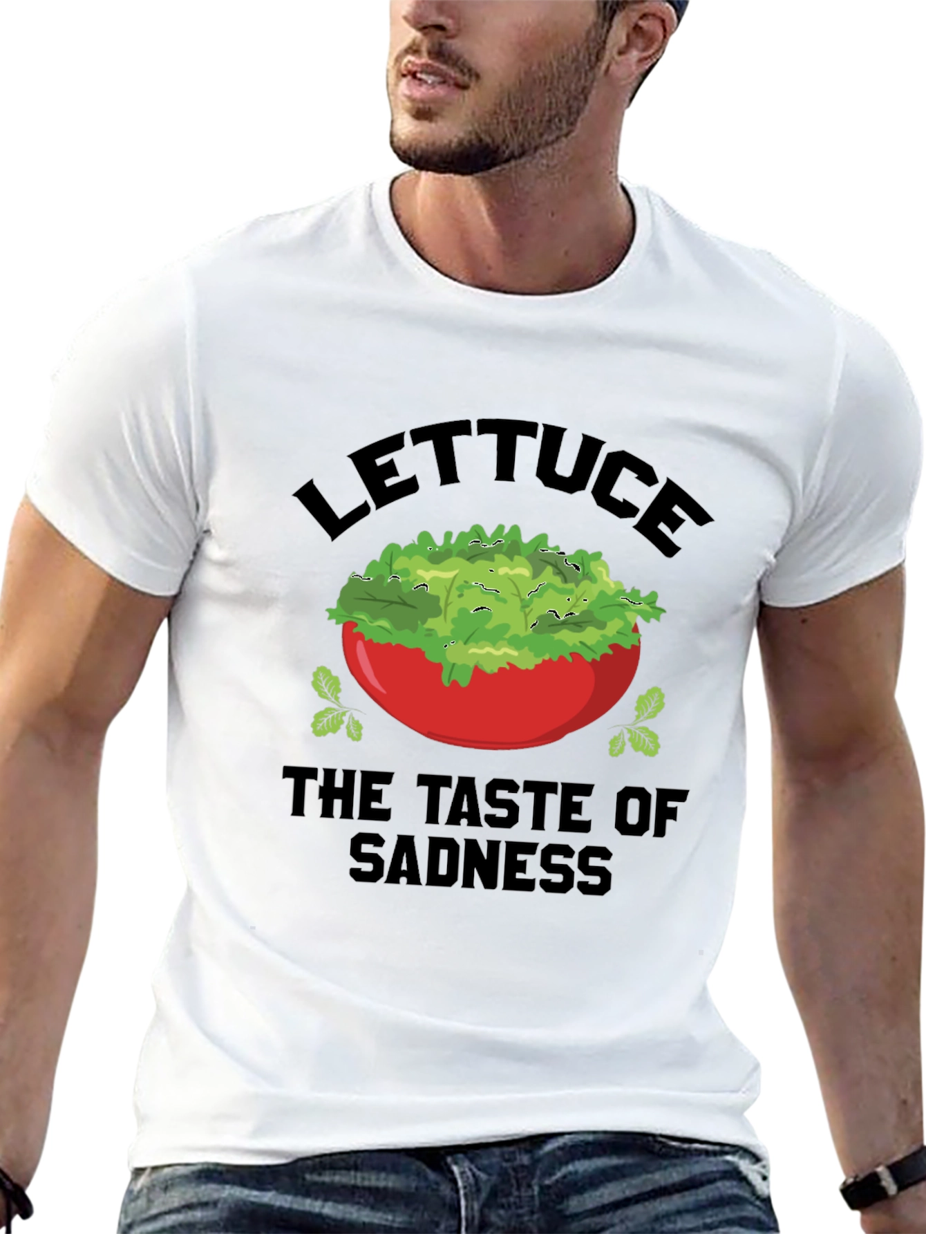 Lettuce Taste of Sadness Graphic T-Shirt