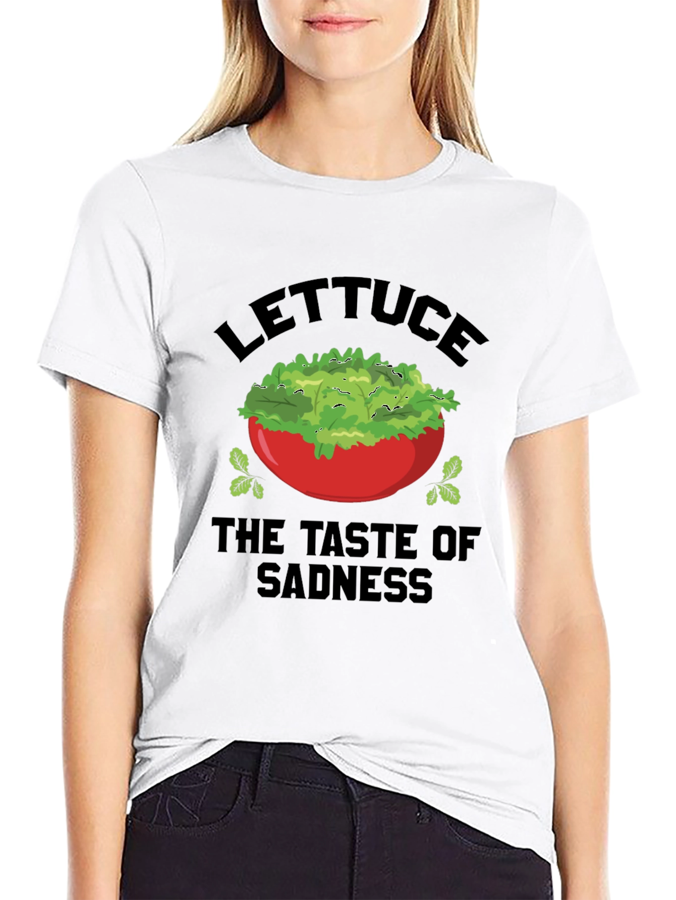 Lettuce Taste of Sadness Graphic T-Shirt