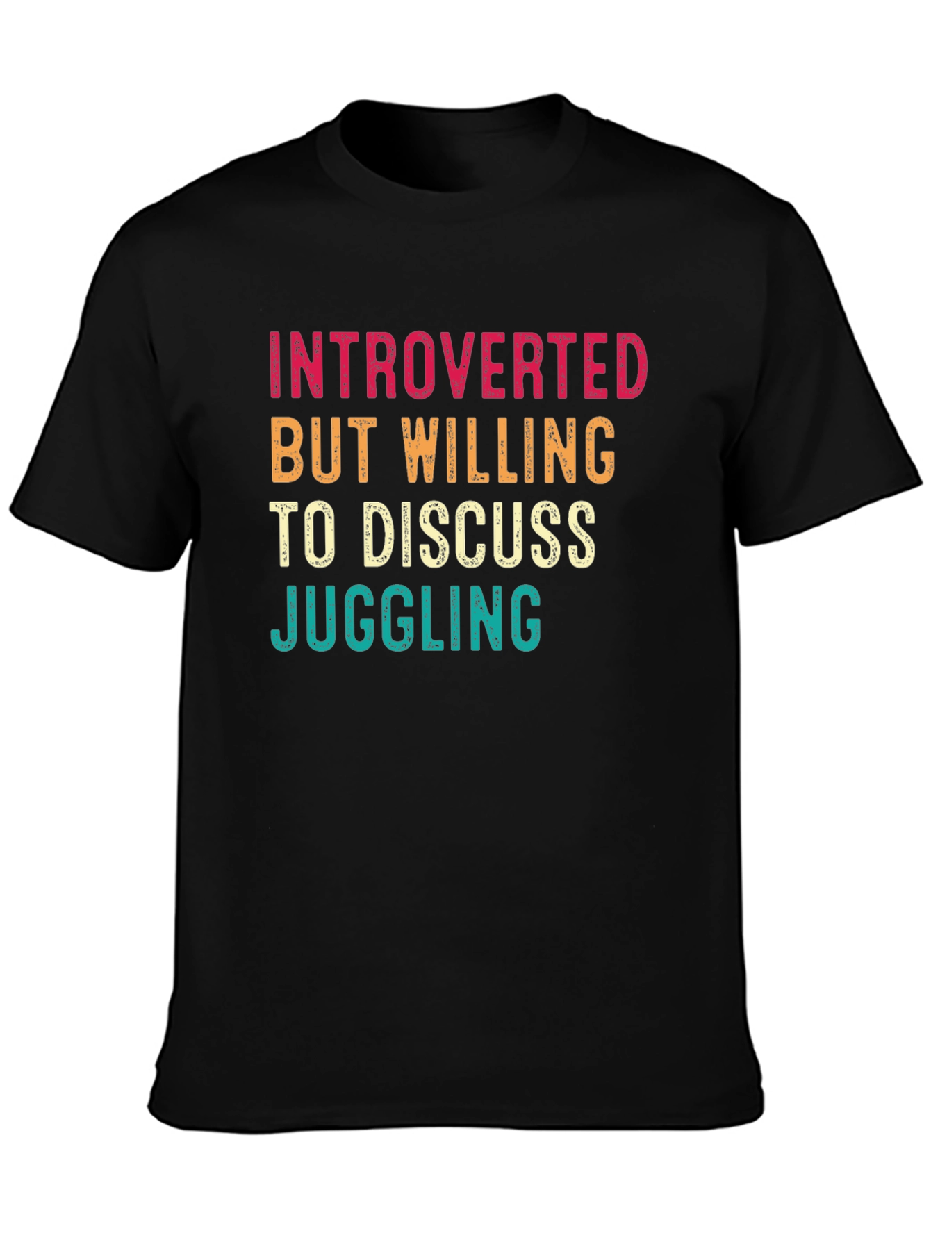 Introverted Juggling Enthusiast T-Shirt