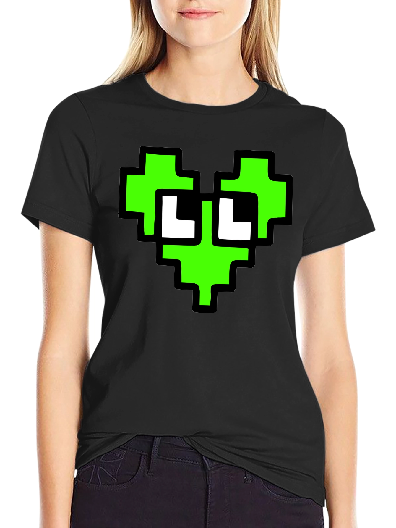 Pixel Heart T-Shirt - Gamer Style Tee