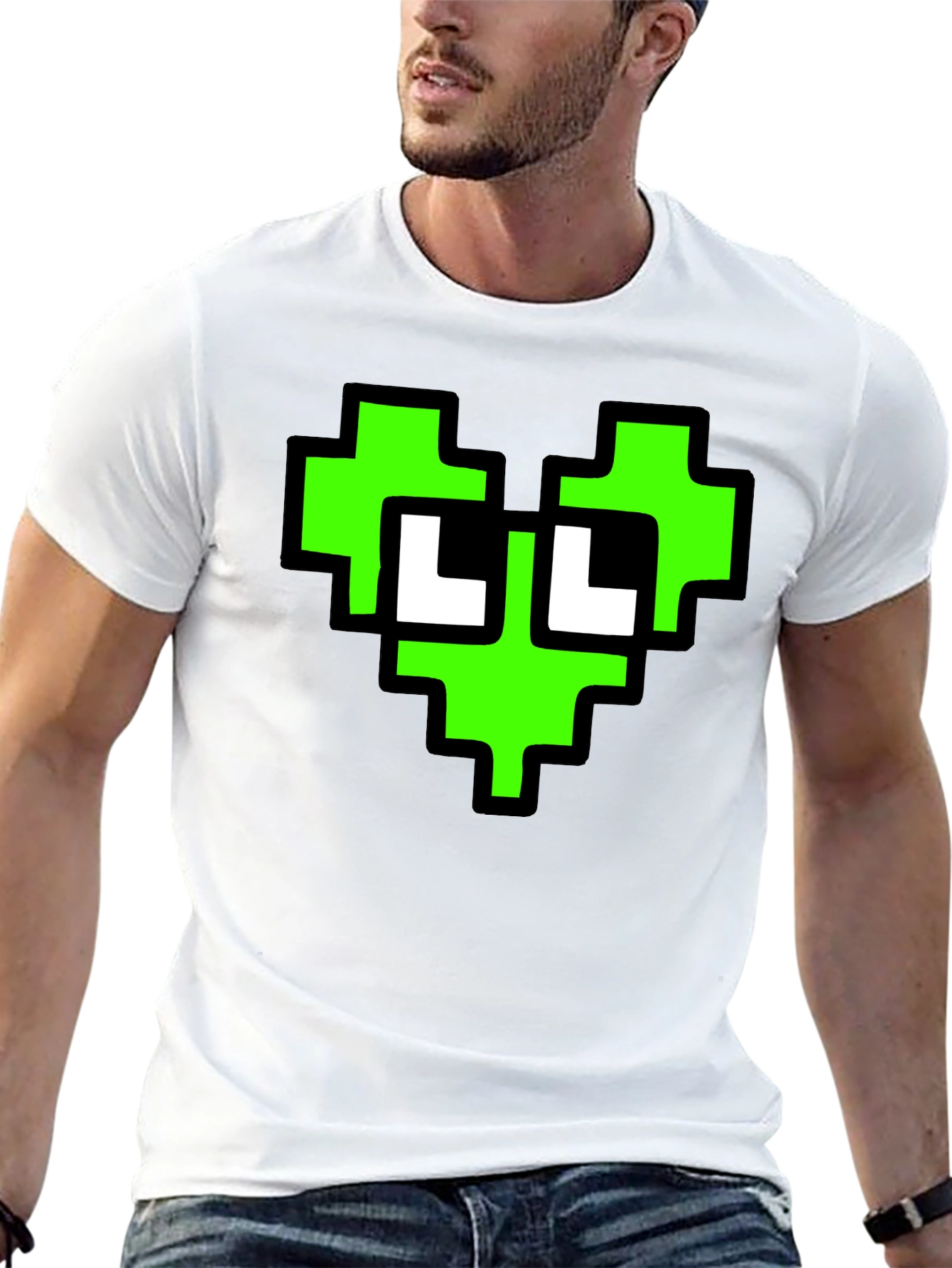 Pixel Heart T-Shirt - Gamer Style Tee