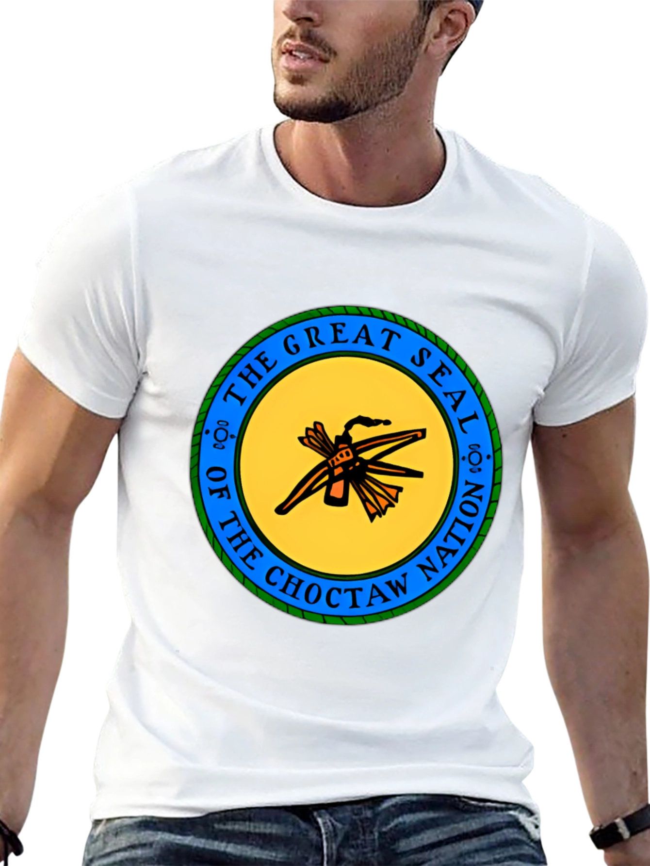 Choctaw Nation Seal T-Shirt - Black